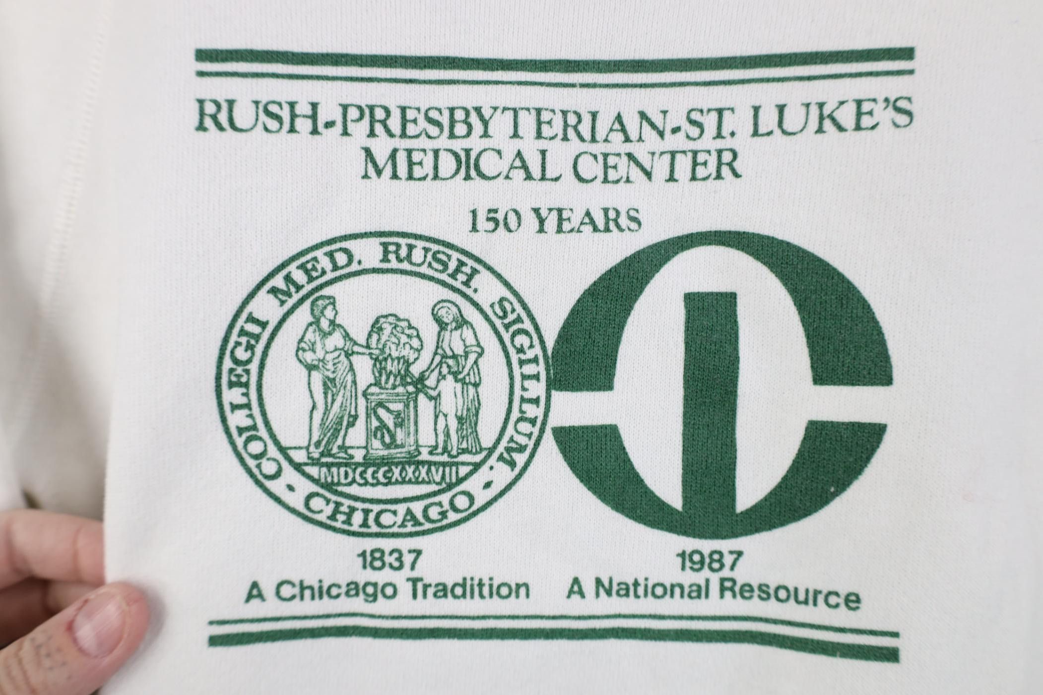 Vintage Vintage 80s Presbyterian St Lukes Medical Center Sweatshirt Size S / US 4 / IT 40 - 4 Thumbnail