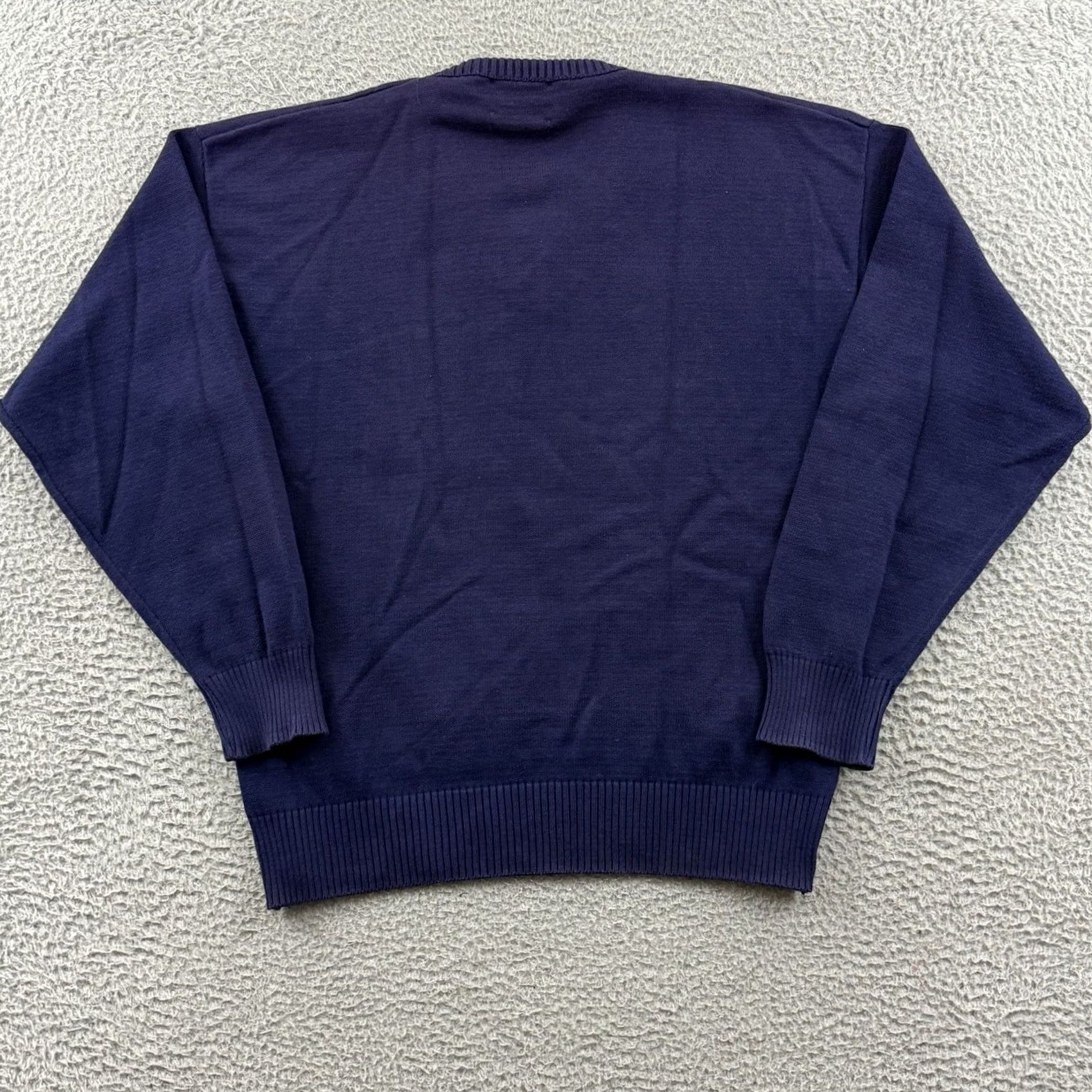 Vintage VINTAGE Lord Jeff Sweater Mens L Blue Golf Neck Long Sleeve Sport Pullover Size US L / EU 52-54 / 3 - 7 Thumbnail