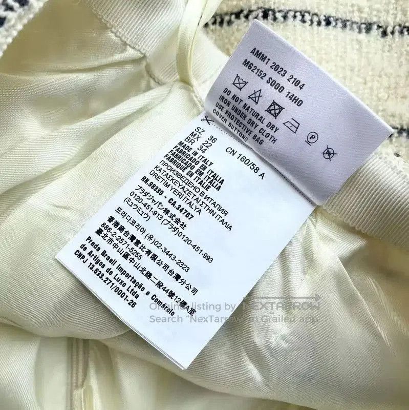 Miu Miu Miu Miu Multicolor Wool Dress . Size XXS / US 00 / IT 34 - 6 Thumbnail