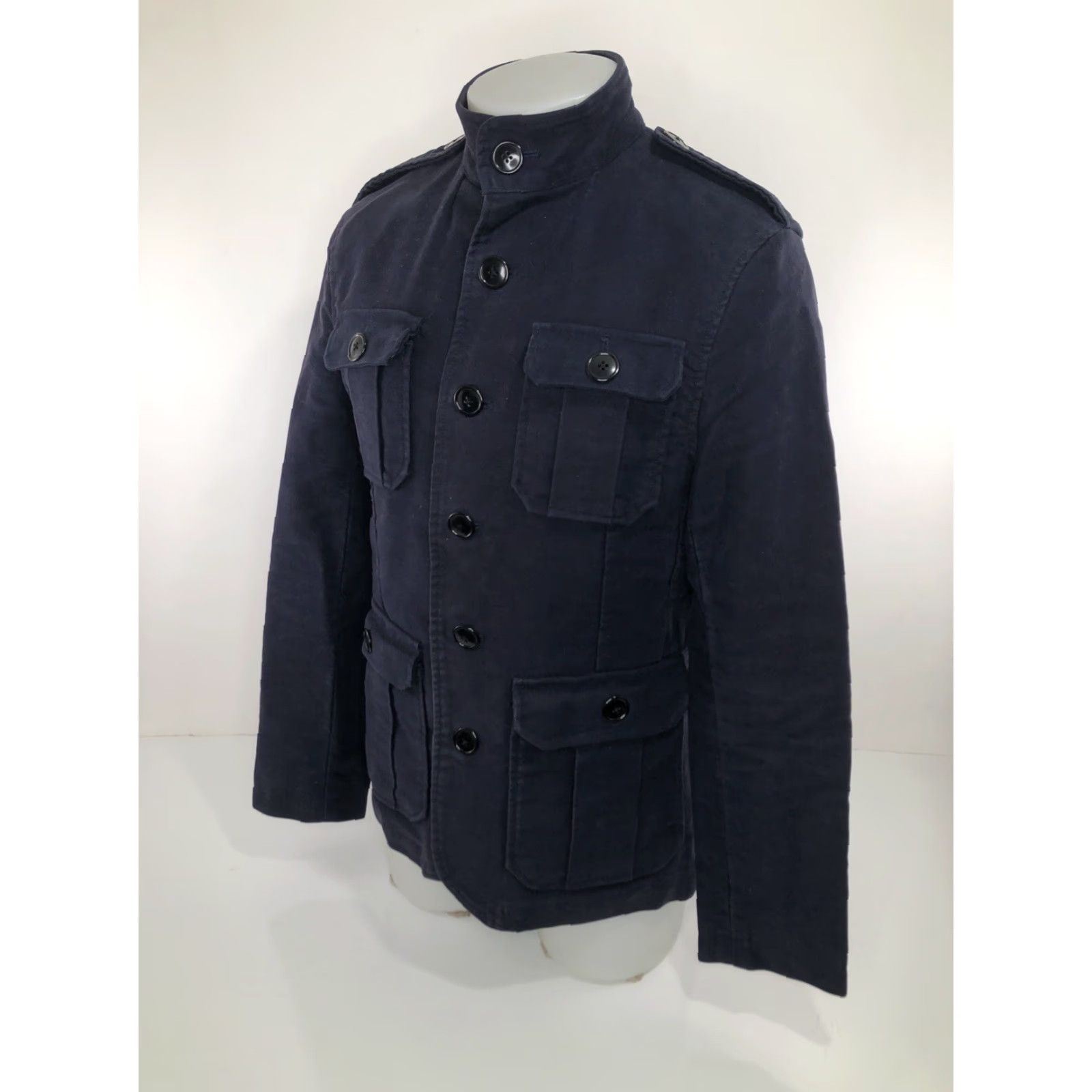 Ralph Lauren Ralph Lauren / Rugby - Military Style Utility Epaulet Mens S Jacket Shirt Size US S / EU 44-46 / 1 - 3 Thumbnail