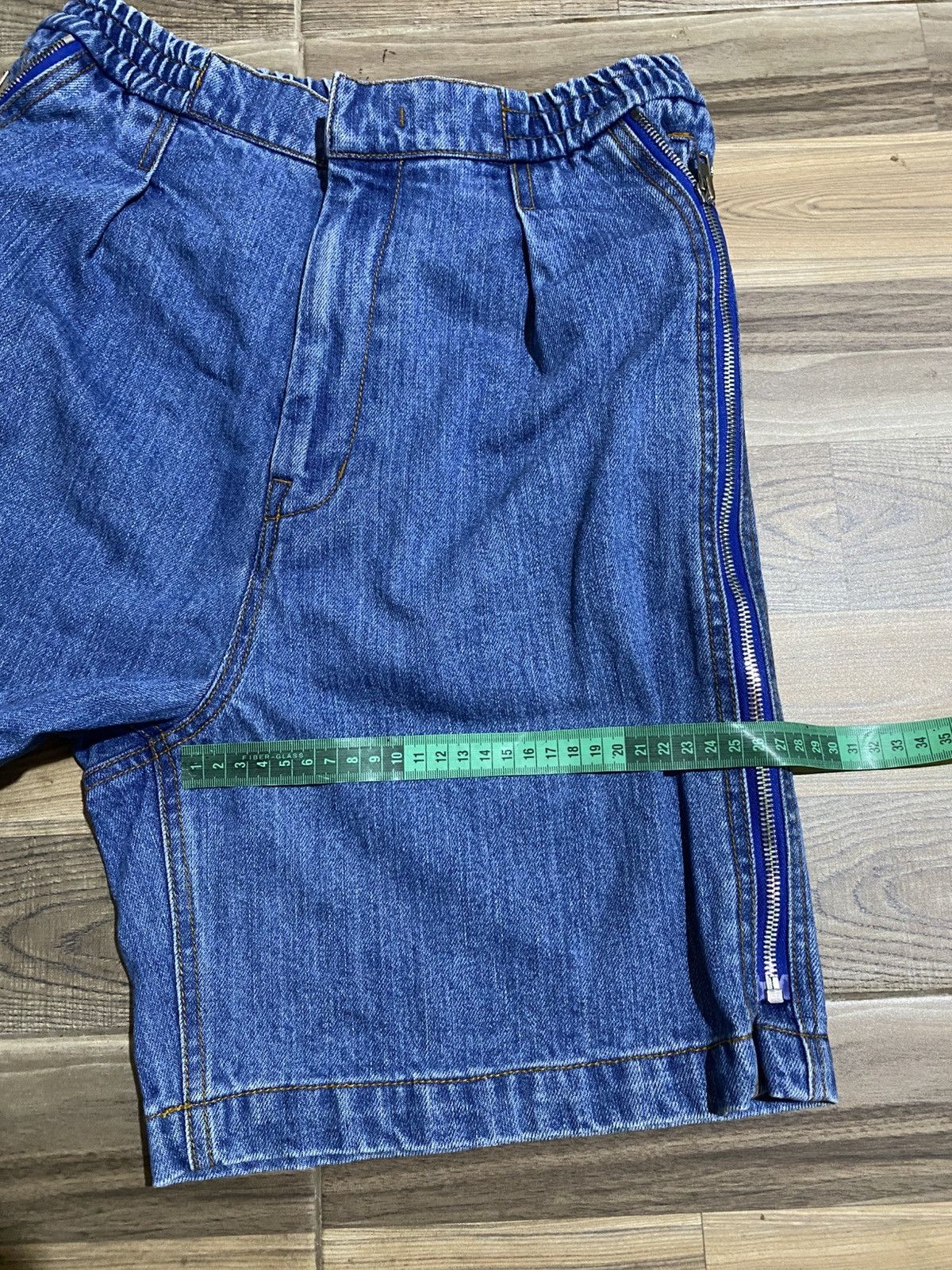 Juun.J JUUN J ZIP SHORT DENIM Size US 30 / EU 46 - 15 Thumbnail