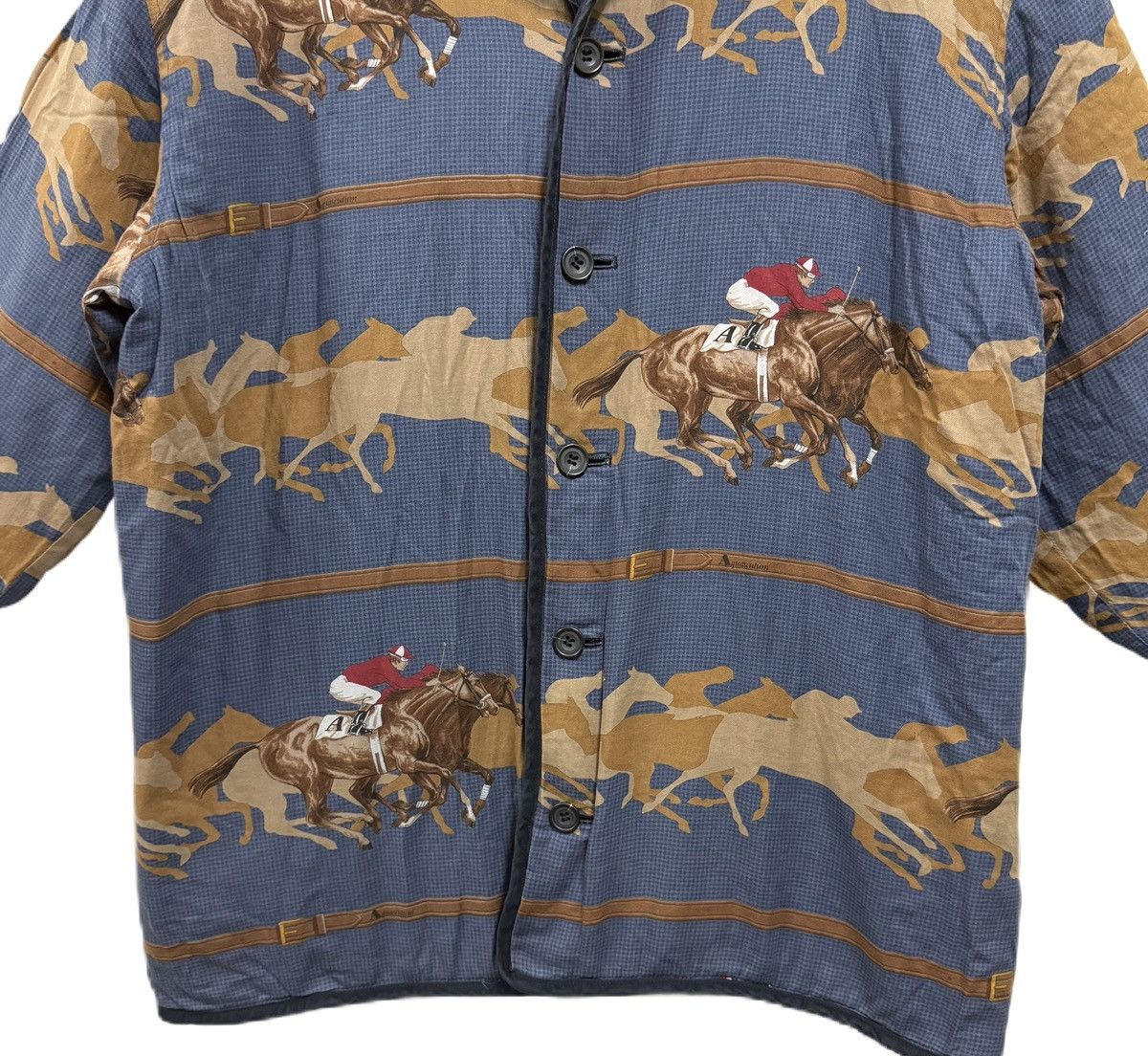 Aquascutum Vintage Aquascutum Equastrian Reversible Jacket Size US XL / EU 56 / 4 - 7 Thumbnail