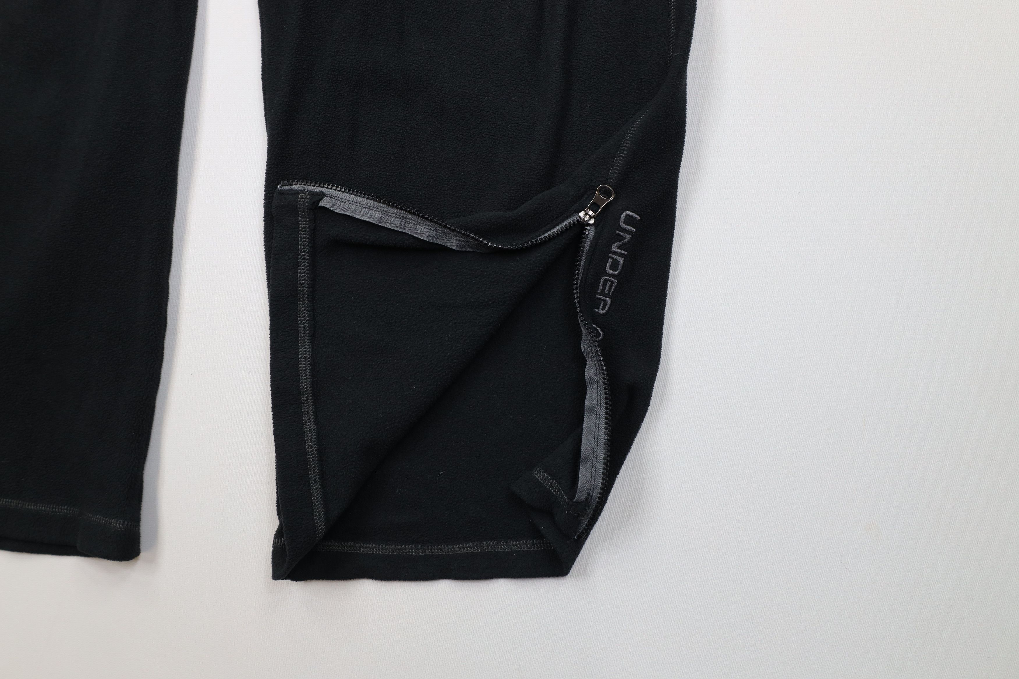 Under Armour Vintage Under Armour Spell Out Wide Leg Fleece Pants Black Size US 36 / EU 52 - 7 Thumbnail
