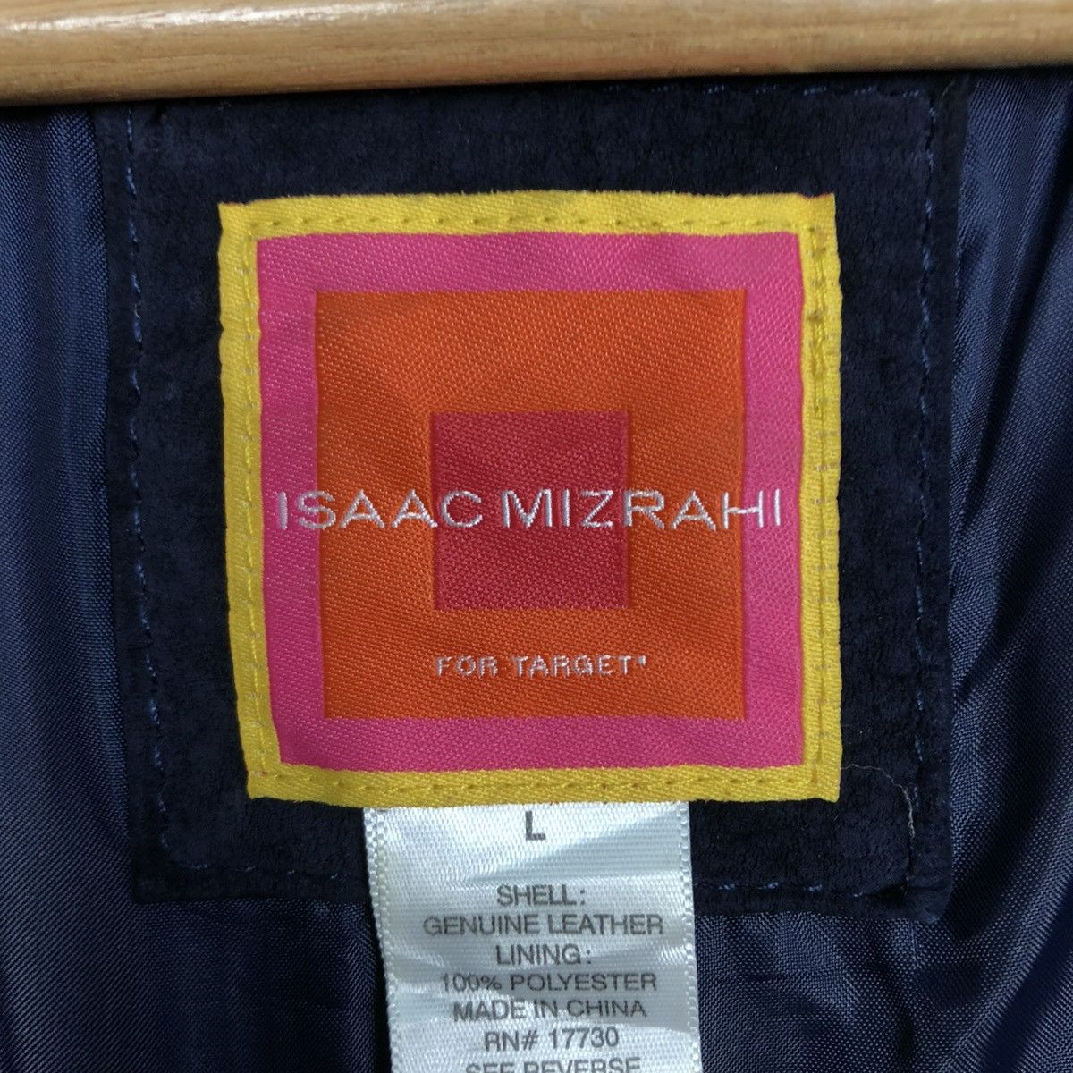 Isaac Mizrahi 🔥VINTAGE CROPPED GENUINE LEATHER JACKET BIKER ISAAC MIZRAHI Size L / US 10 / IT 46 - 19 Thumbnail