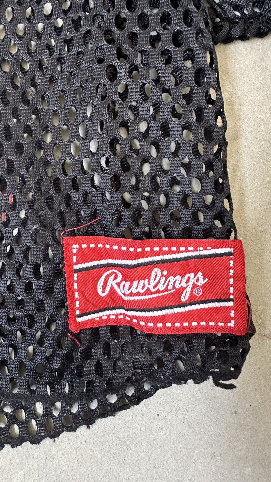 Vintage VINTAGE 90S RAWLINGS MESH FOOTBALL JERSEY Size M / US 6-8 / IT 42-44 - 3 Thumbnail