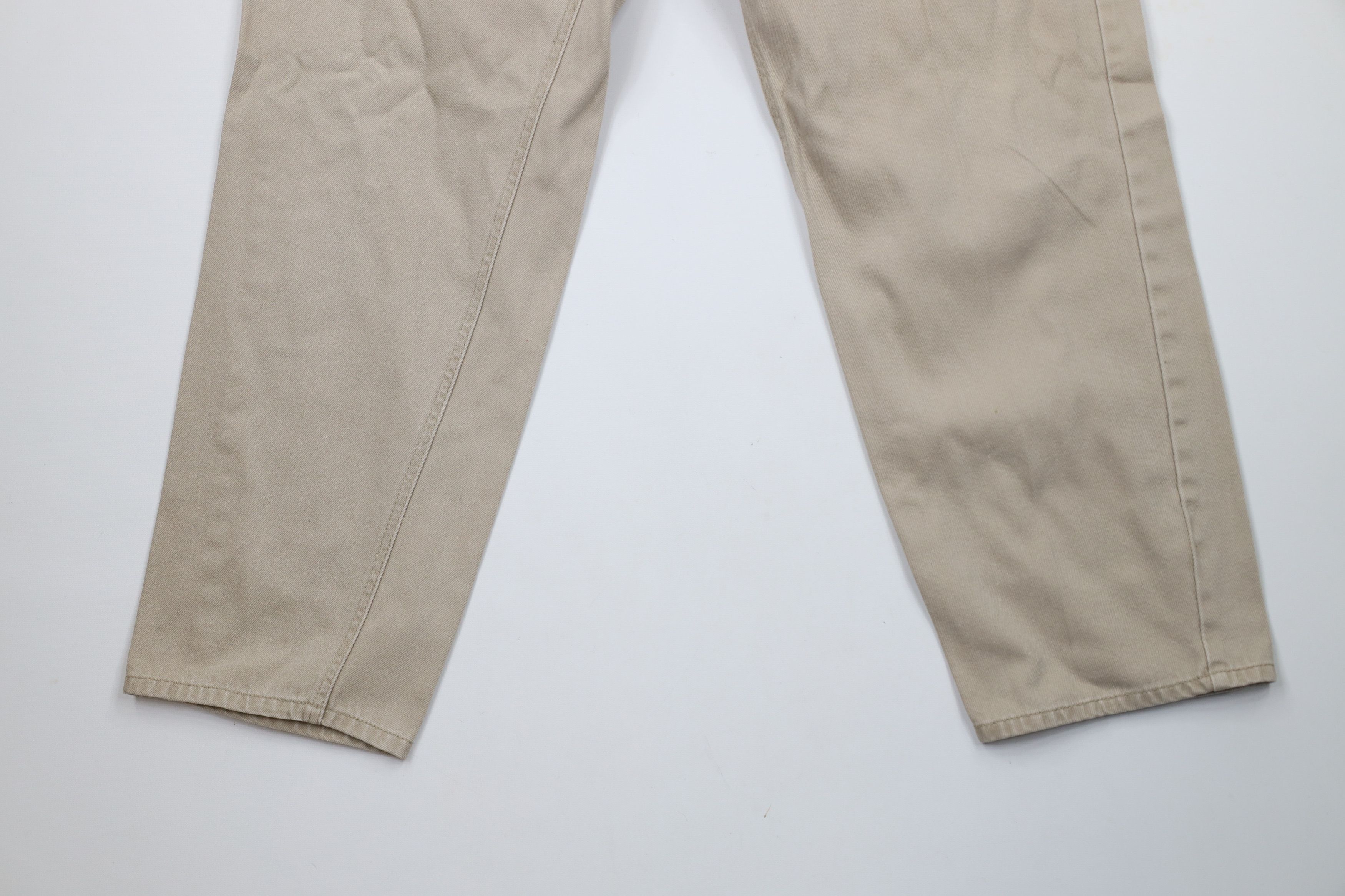 Cabelas × Vintage Vintage 90s Cabelas Straight Leg Denim Jeans Beige Cotton Size US 36 / EU 52 - 4 Thumbnail