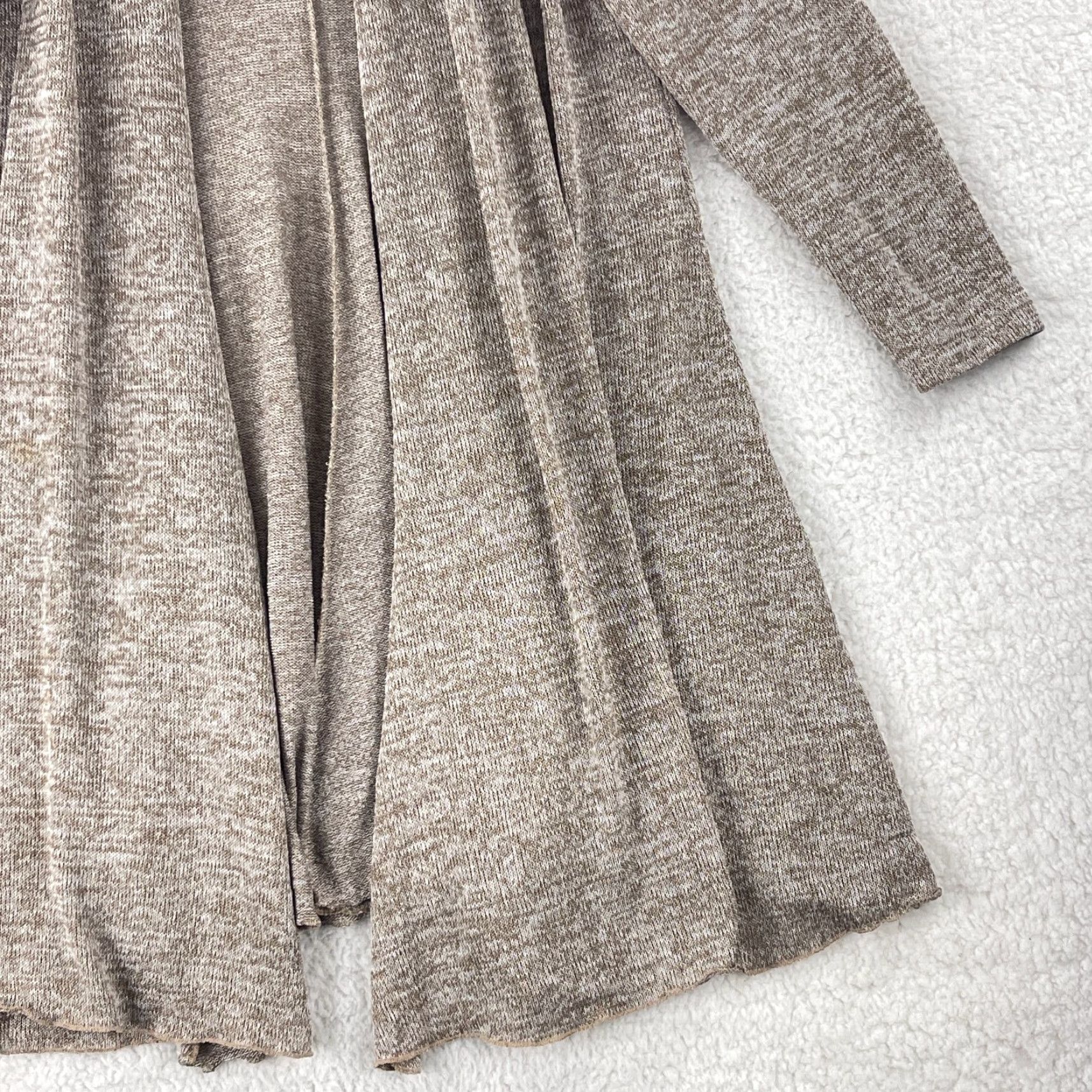 Vintage All Hours Brown Knit Cardigan Womens Medium Long Sleeve Open Front VTG Size Medium Size M / US 6-8 / IT 42-44 - 5 Thumbnail