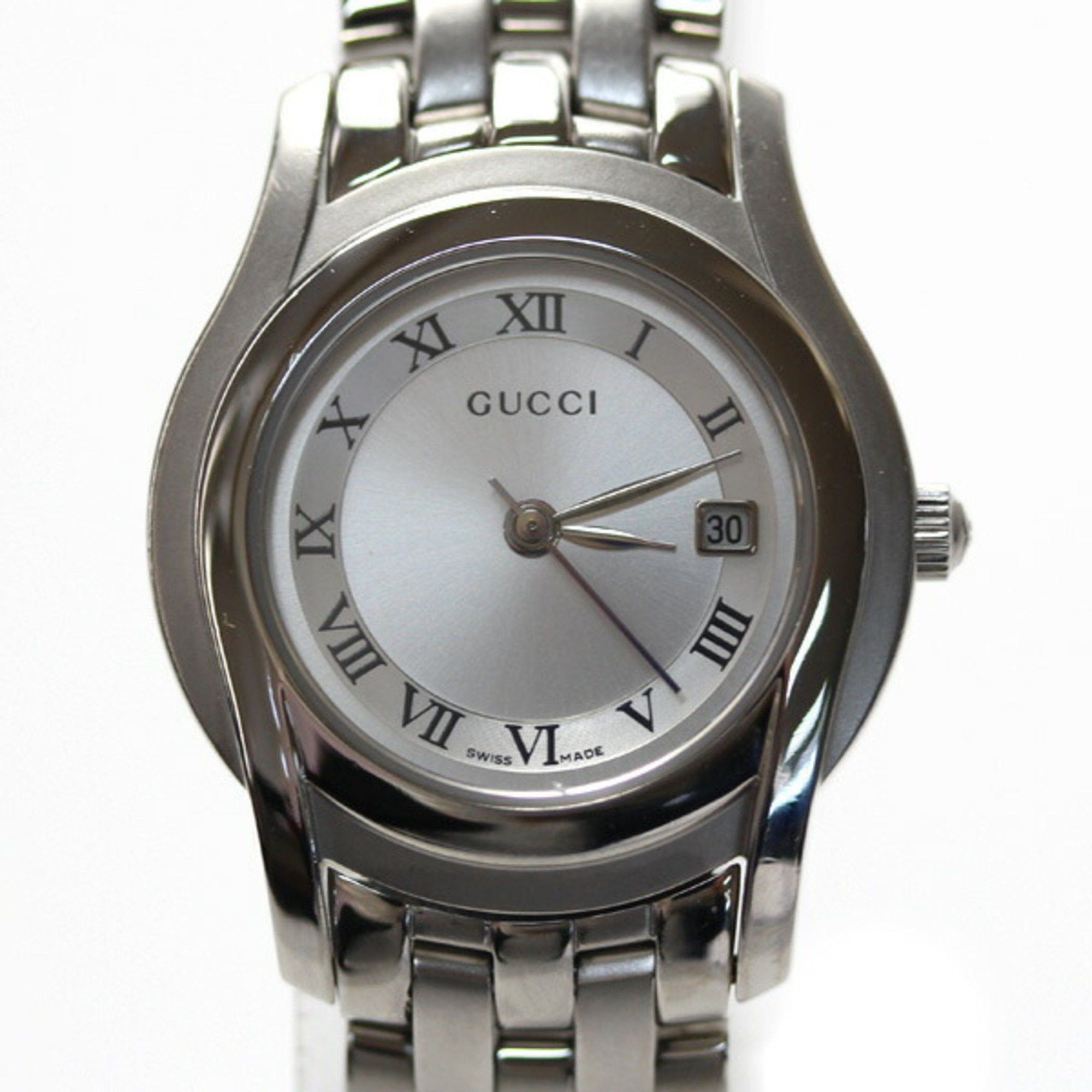 image of Gucci G Class Ladies Watch 5500L/ya055506 Silver Quartz, Women's