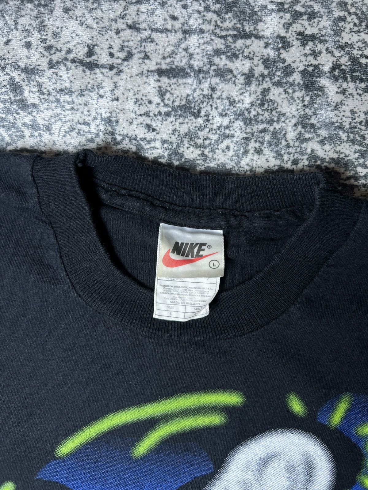 Nice Collective Nike “Just Do It” T-Shirt – Size L – 90s Graffiti Vintage Size US L / EU 52-54 / 3 - 4 Thumbnail