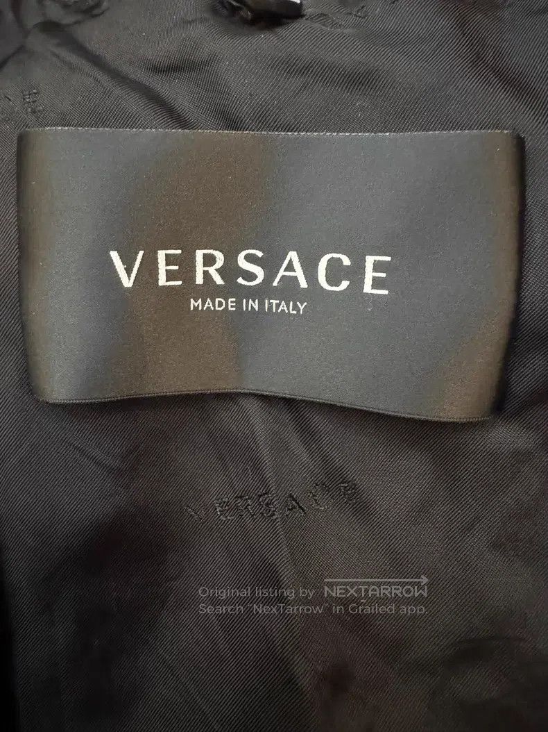 Versace Versace Stitched maze leather jacket Size US M / EU 48-50 / 2 - 5 Thumbnail