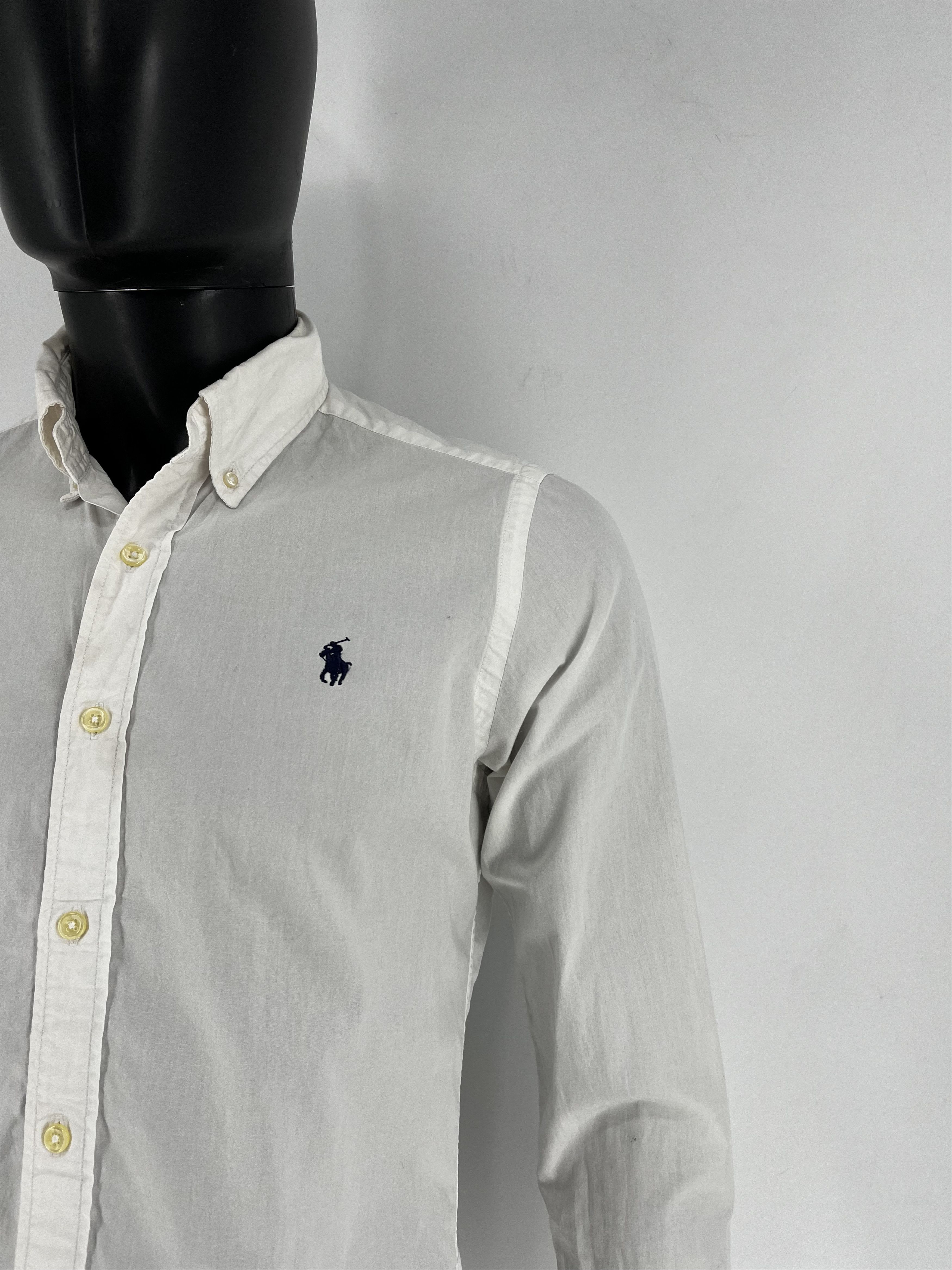 Polo Ralph Lauren × Ralph Lauren Vintage White Shirt Polo Ralph Lauren Size S Rare Size US S / EU 44-46 / 1 - 6 Thumbnail