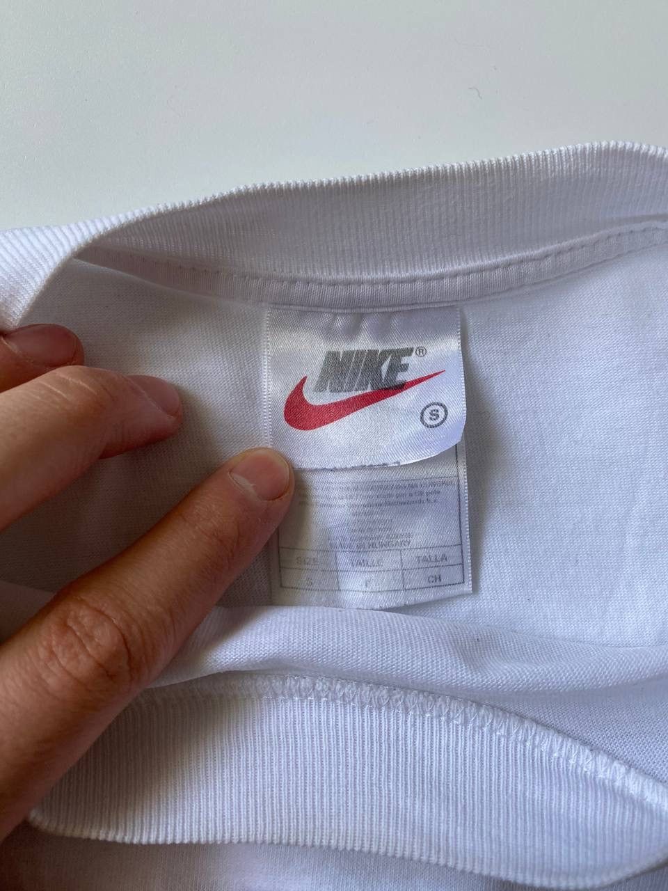 Nike Vintage T-shirt Nike Basketball big logo size S Size US S / EU 44-46 / 1 - 6 Thumbnail