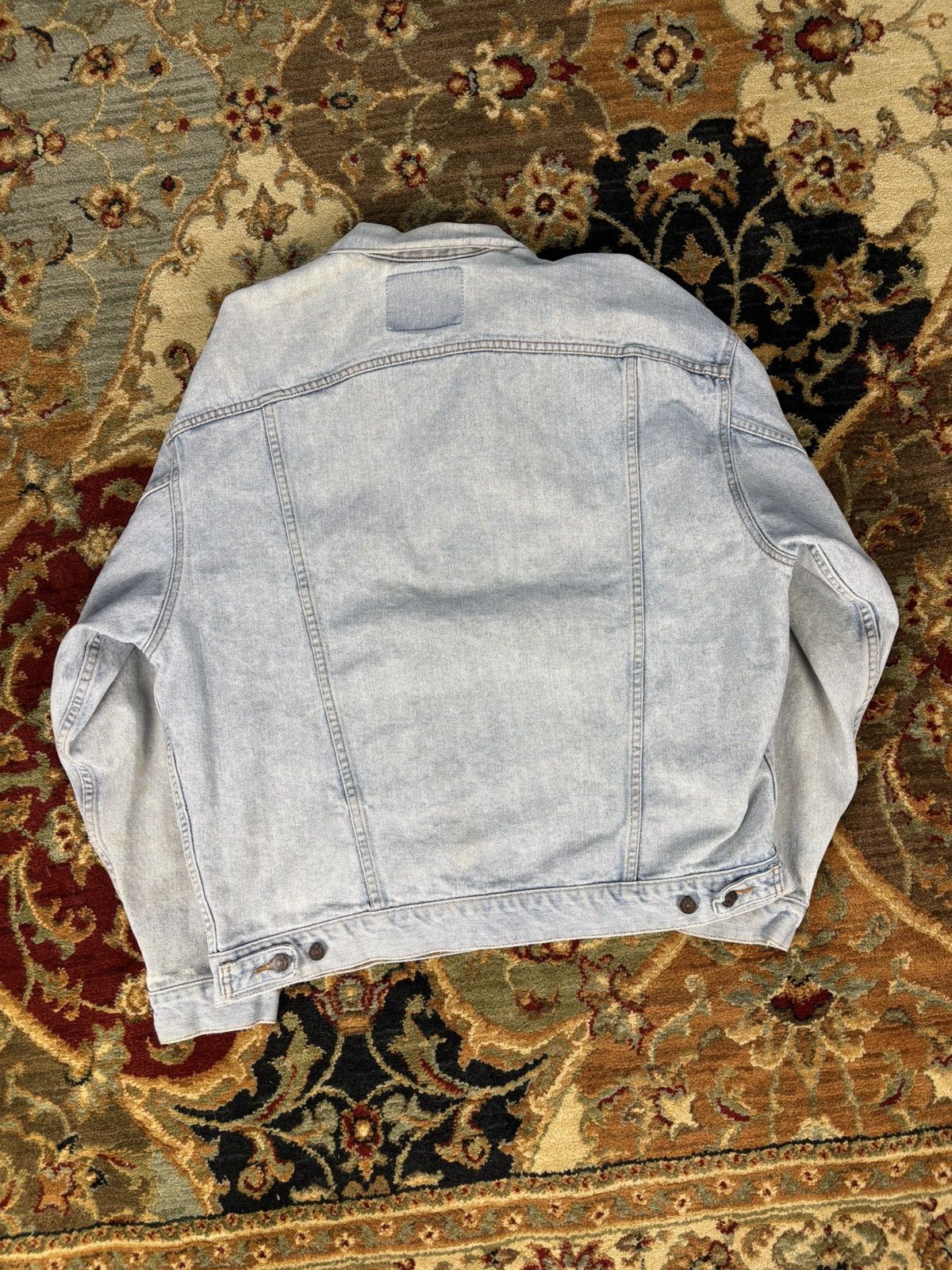 Levi's × Levi's Vintage Clothing × Vintage 1995 Levi Jean Denim Jacket Size US XL / EU 56 / 4 - 6 Thumbnail