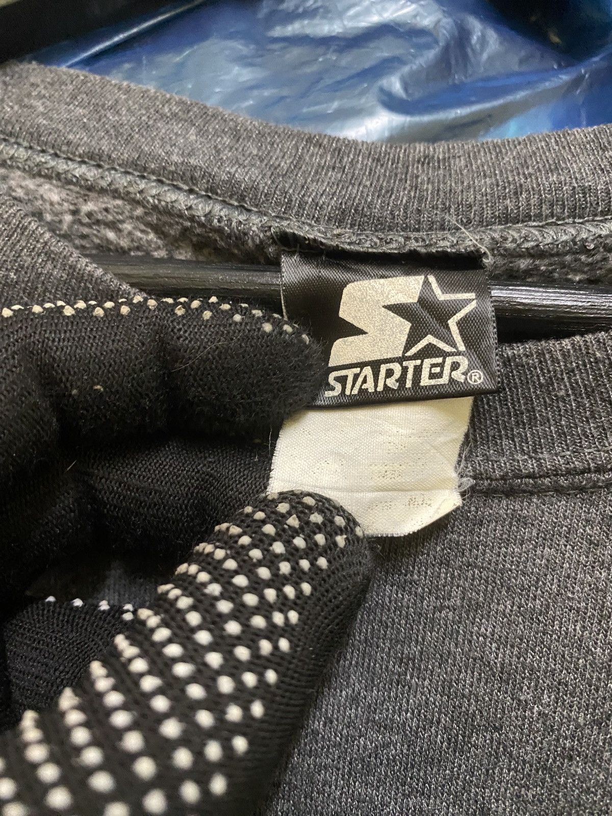 Starter Vintage Starter Grey Embroidered Logo Crewneck Sweatshirt Size US L / EU 52-54 / 3 - 6 Thumbnail