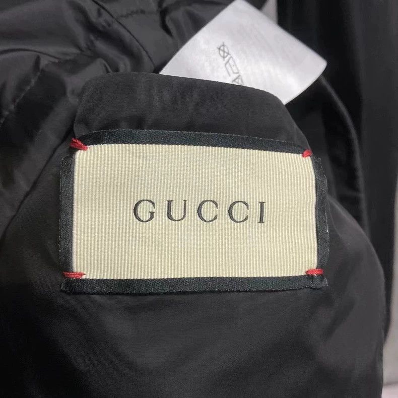 Gucci Gucci The latest black retro pattern logo windbreaker jacke Size US M / EU 48-50 / 2 - 3 Thumbnail
