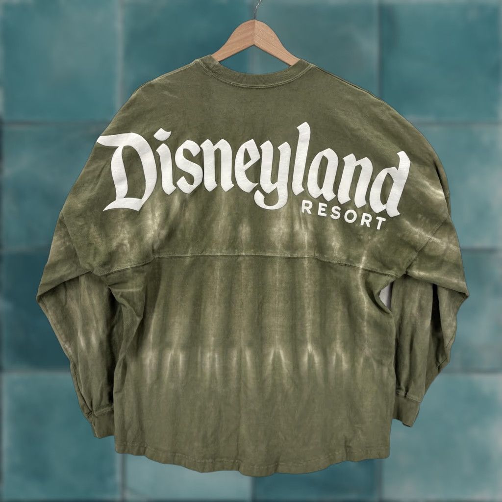 Disney Disney Spirit Jersey Sweatshirt Unisex Large Green Disneyland Resort Oversized Crew Neck Pullover Shirt Accessories Logo Striped 100% Cotton Naughty Size L / US 10 / IT 46 - 1 Thumbnail