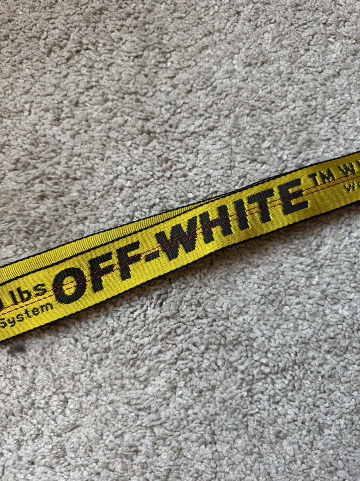 Off-White Off-White Industrial Belt Size ONE SIZE - 4 Thumbnail