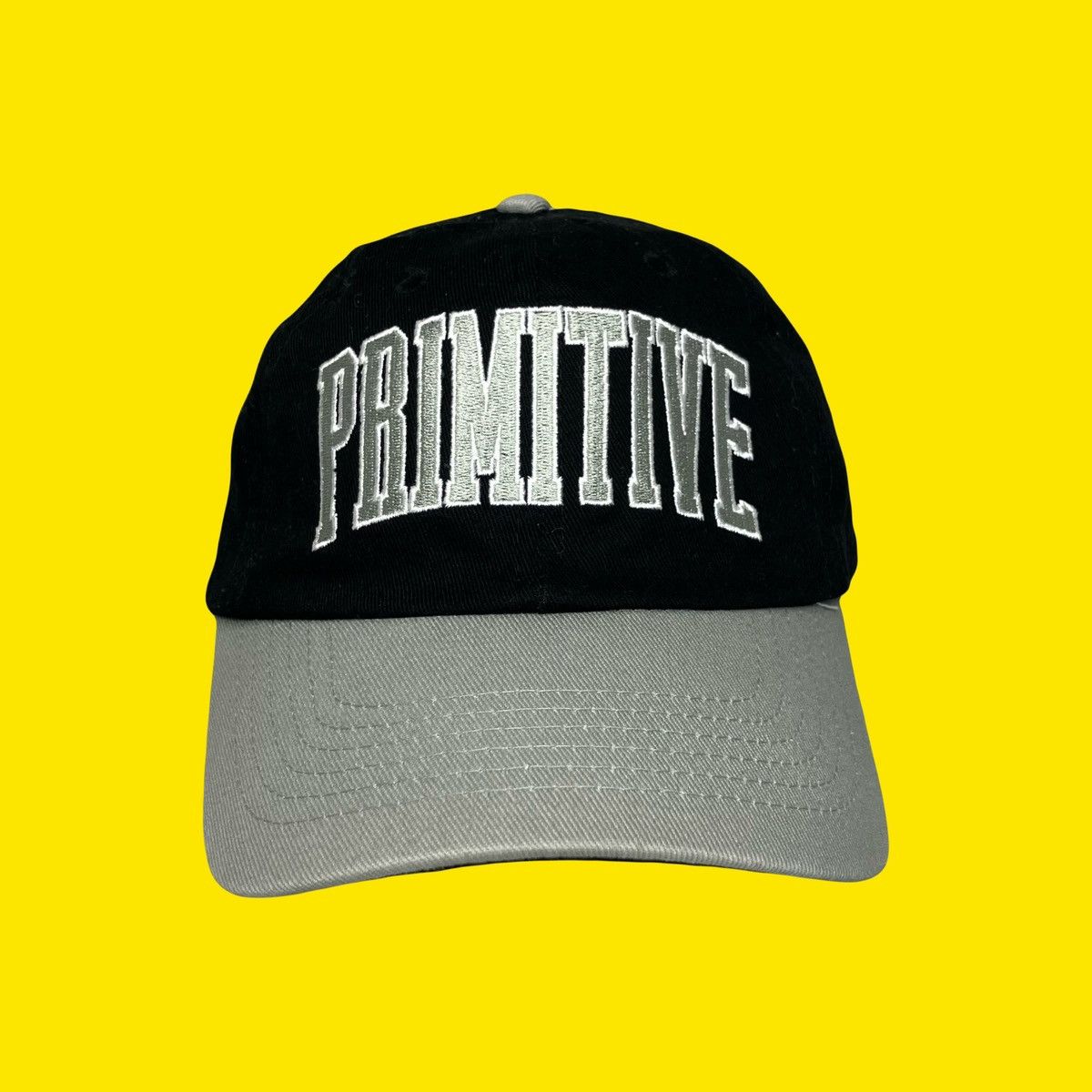 Primitive Primitive Two Tone Baseball Cap OSFA Black/Gray Size ONE SIZE - 2 Thumbnail