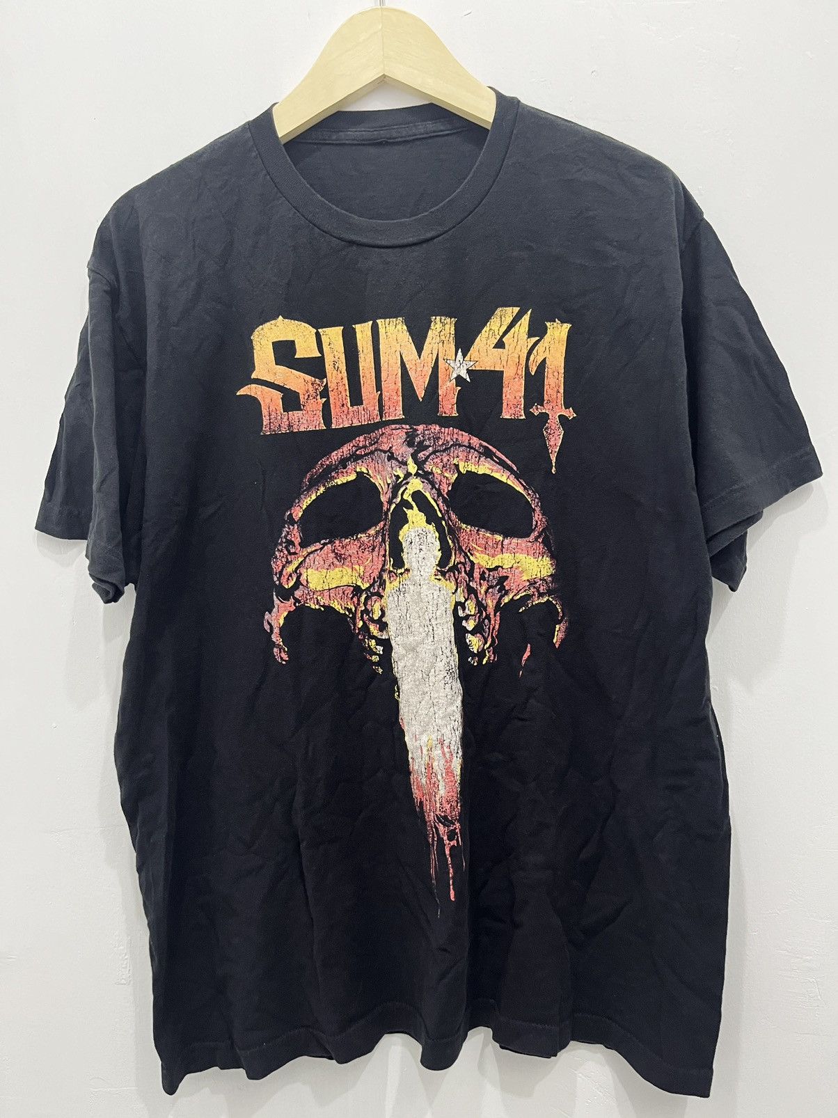 Band Tees Sum 41 Order In Decline World Tour Tees Size US XL / EU 56 / 4 - 1 Thumbnail