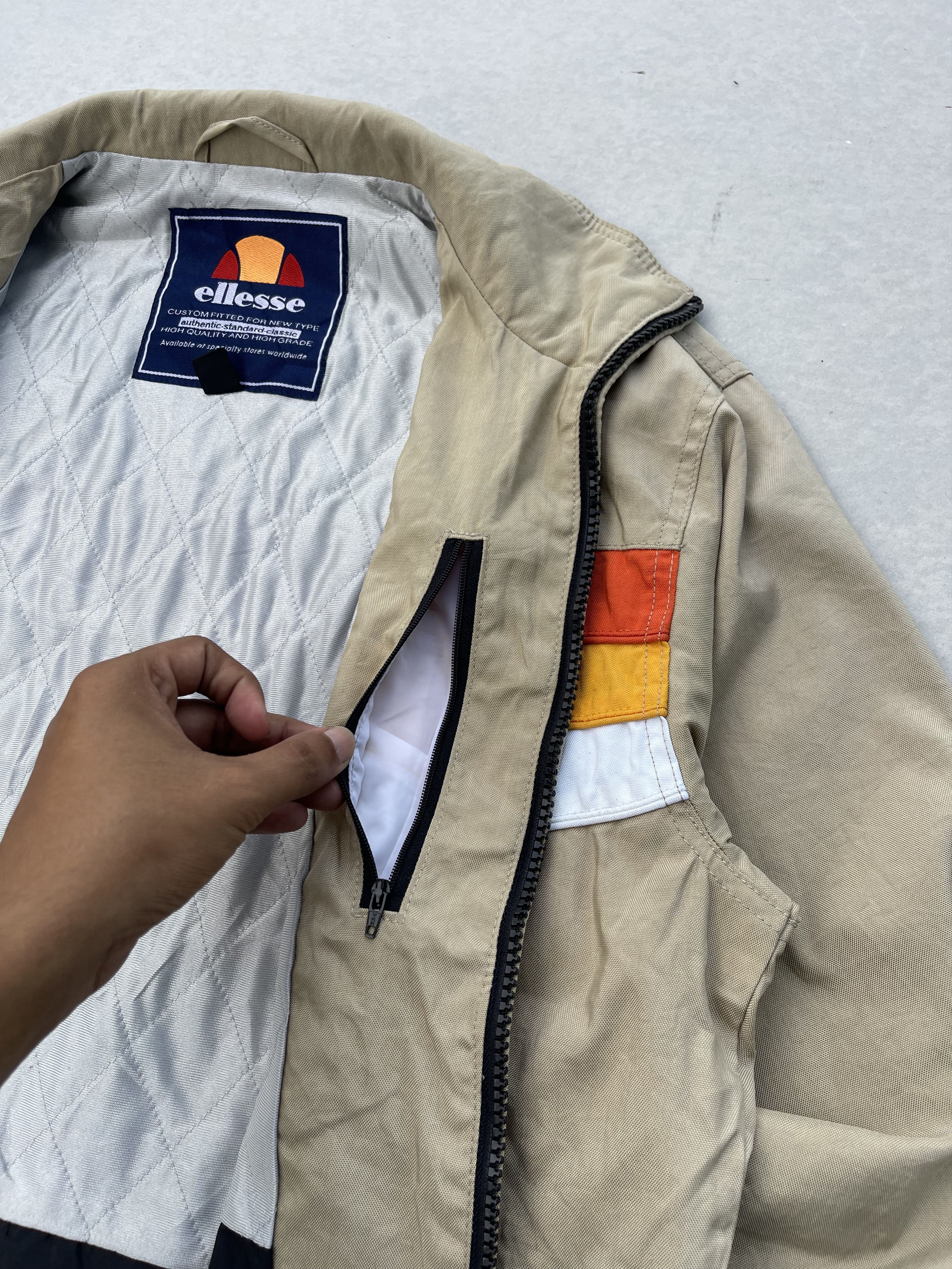 Ellesse × Vintage 🔥Vintage 90s Ellesse Skateboards Jacket Zip Up Size US M / EU 48-50 / 2 - 12 Thumbnail