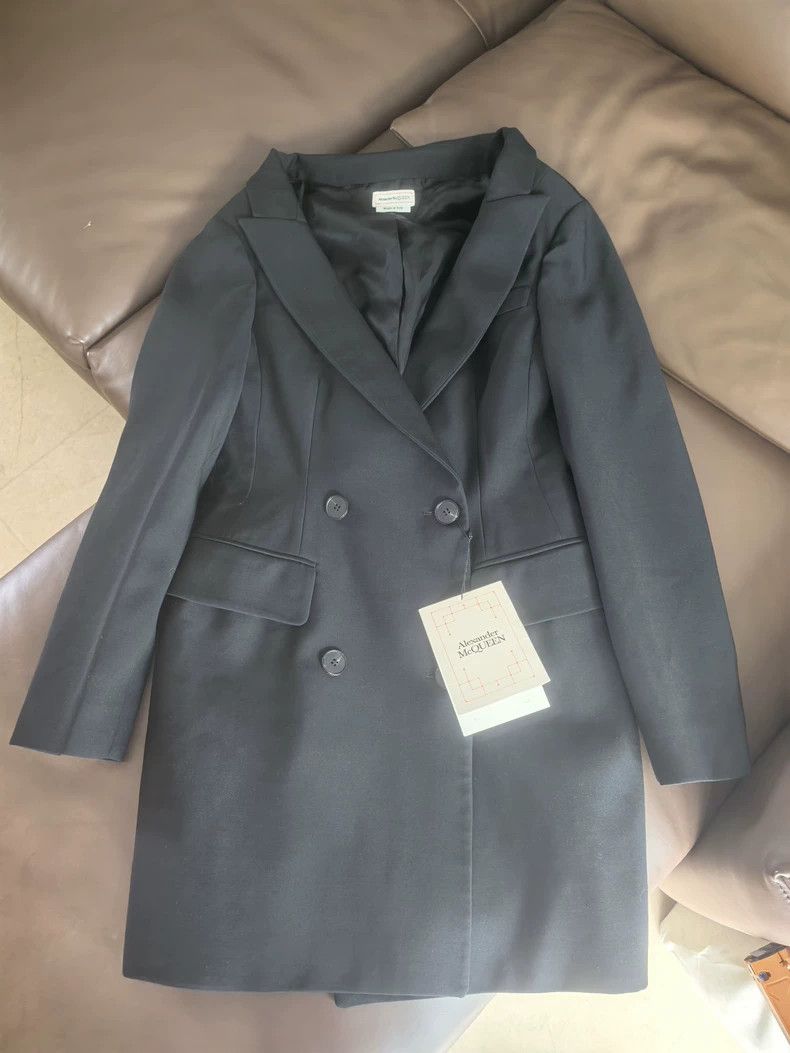Alexander McQueen Alexander McQUEEN size 42 Wool coat 2505-Nextarrow Size L / US 10 / IT 46 - 2 Thumbnail