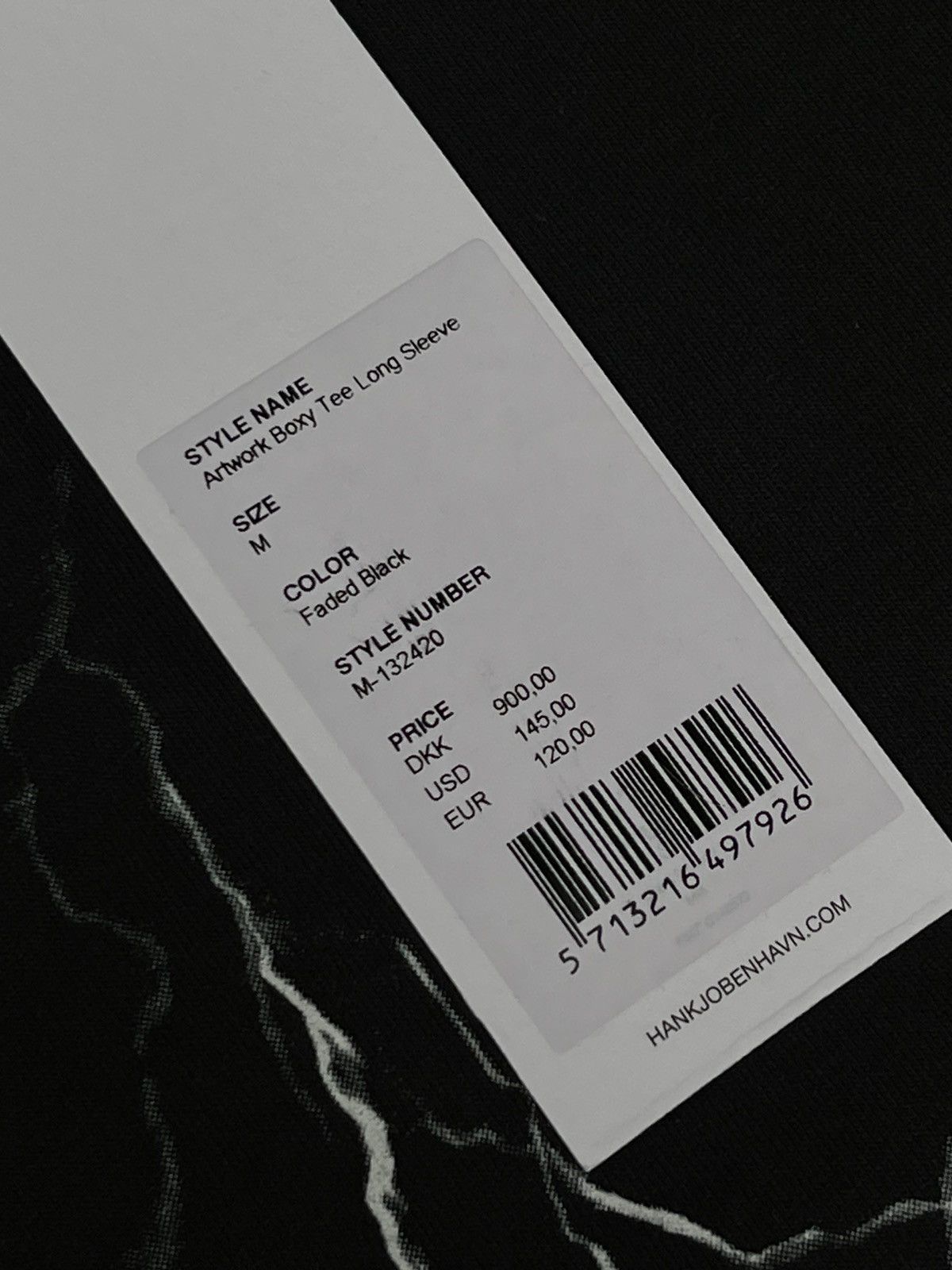 Han Kjobenhavn !DS! FW22 Han Kjobenhavn "HAN" Artwork Boxy Tee Long Sleeve Size US M / EU 48-50 / 2 - 20 Thumbnail
