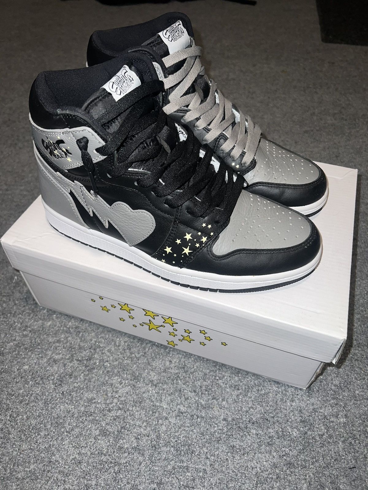 image of Discontinued Seeing Dead People Deadstars In Shadow Gray Shoes in Grey, Men's (Size 7)