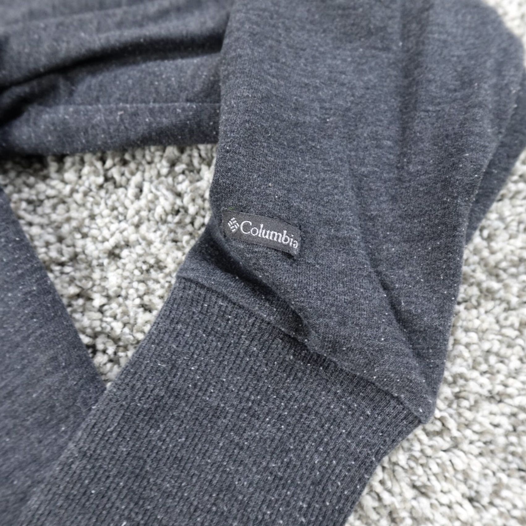 Vintage Columbia Cardigan Womens M Gray Heather Open Wrap Sweater Sweatshirt Outdoor Cardigan Women M Gray Heather Outdoor Casual Size M / US 6-8 / IT 42-44 - 2 Thumbnail
