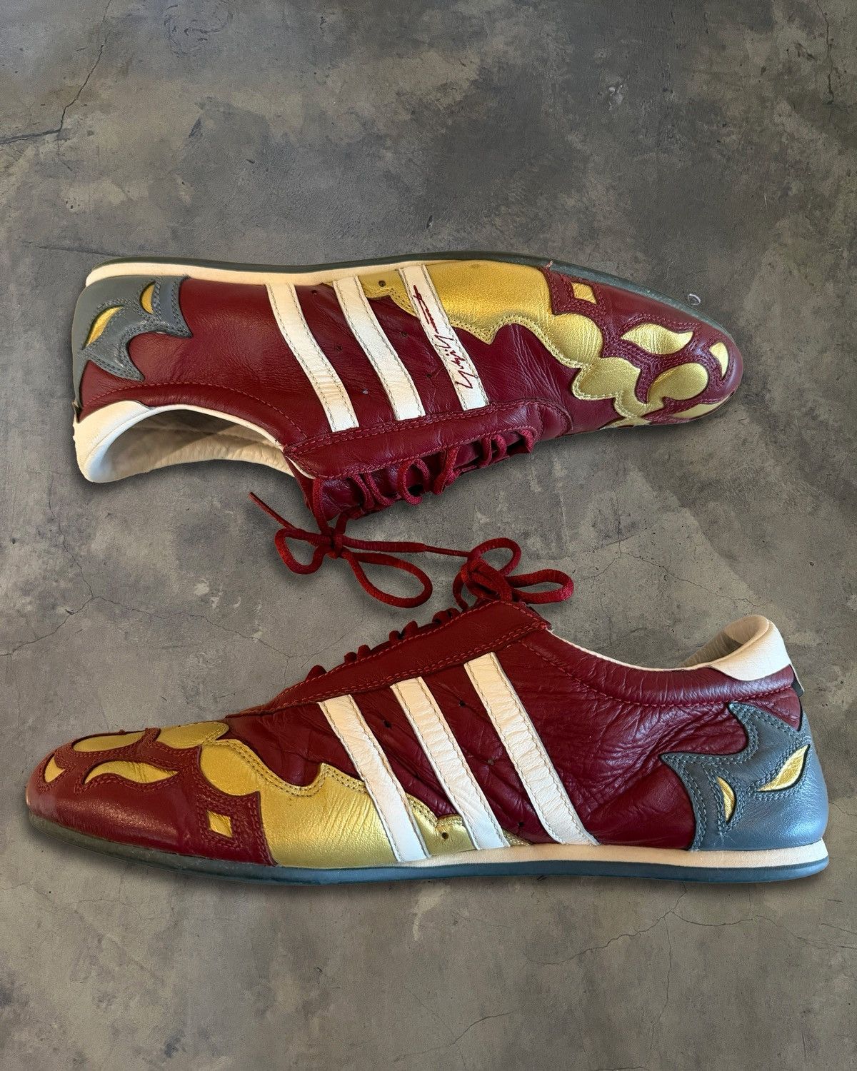 Yohji Yamamoto ADIDAS X YOHJI YAMAMOTO SS2002 PRAJNA SNEAKERS Size US 7.5 / EU 40-41 - 3 Thumbnail