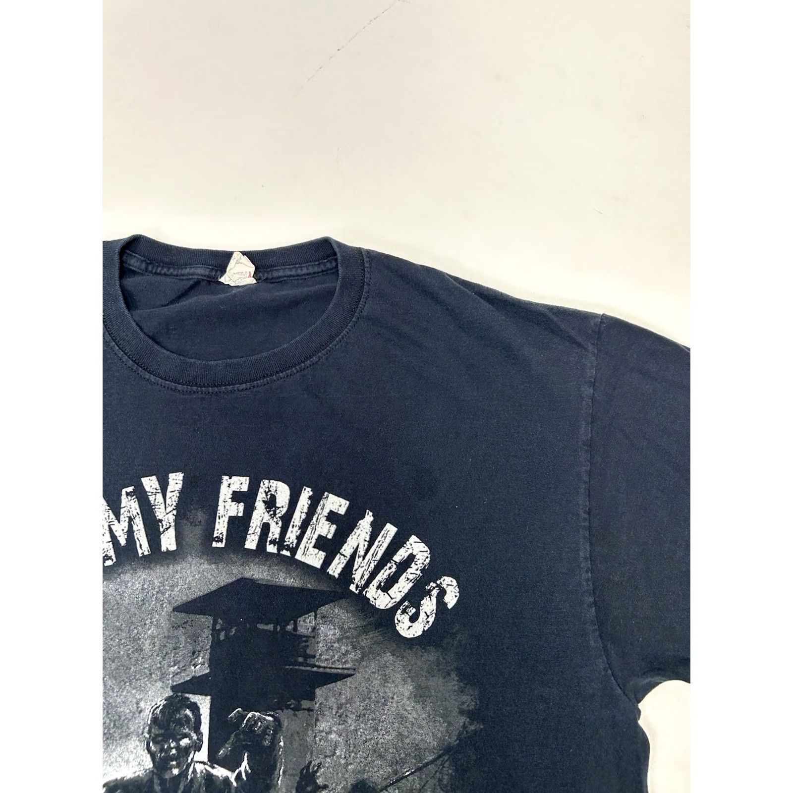 Fruit Of The Loom The Walking Dead Shirt All My Friends Are Walkers 2014 AMC Promo Tee Large Black Fruit of the Loom Adult Size US L / EU 52-54 / 3 - 4 Thumbnail