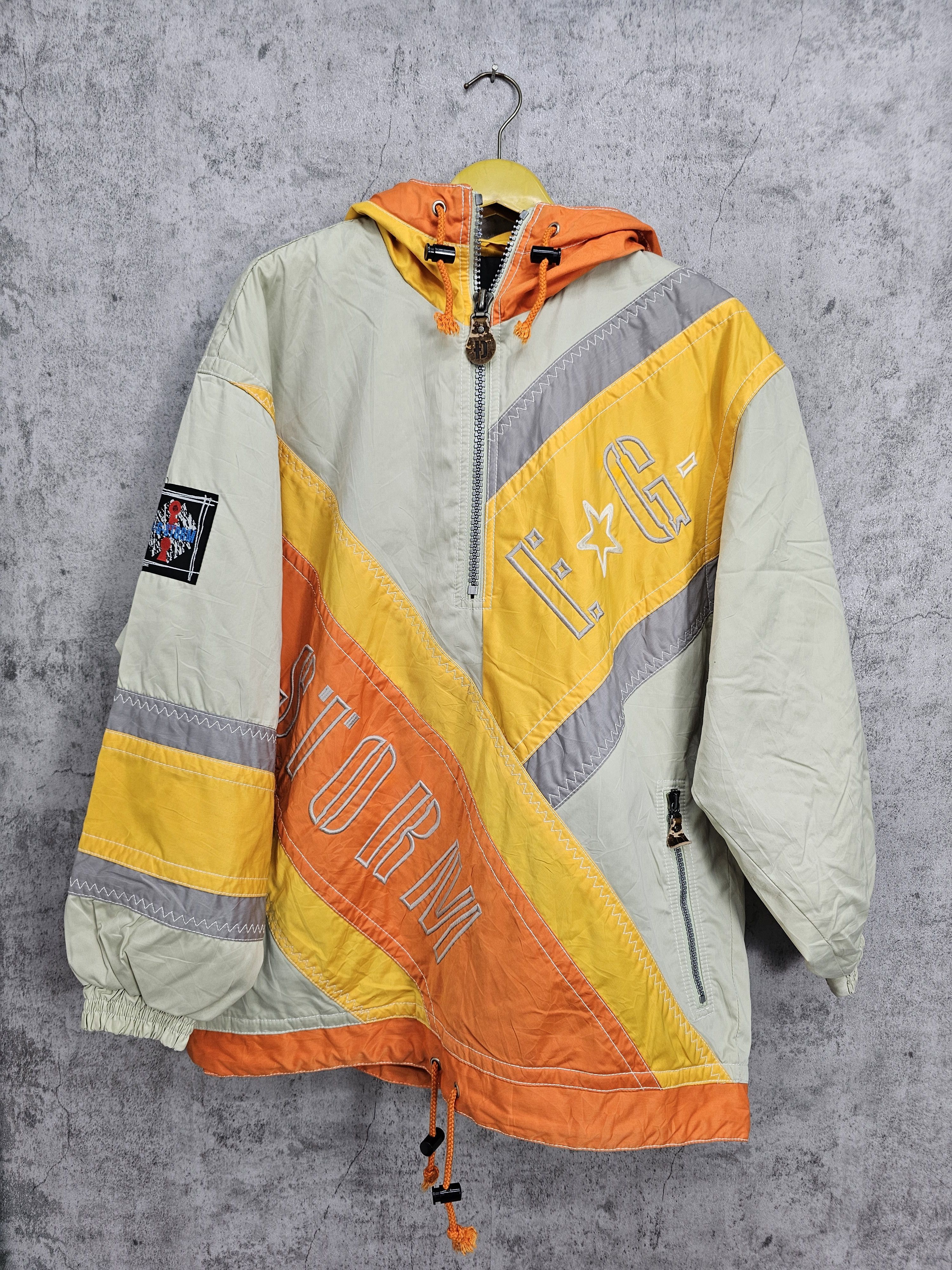 Descente Vintage DESCENTE Ladies Half Zipper Ski Jacket