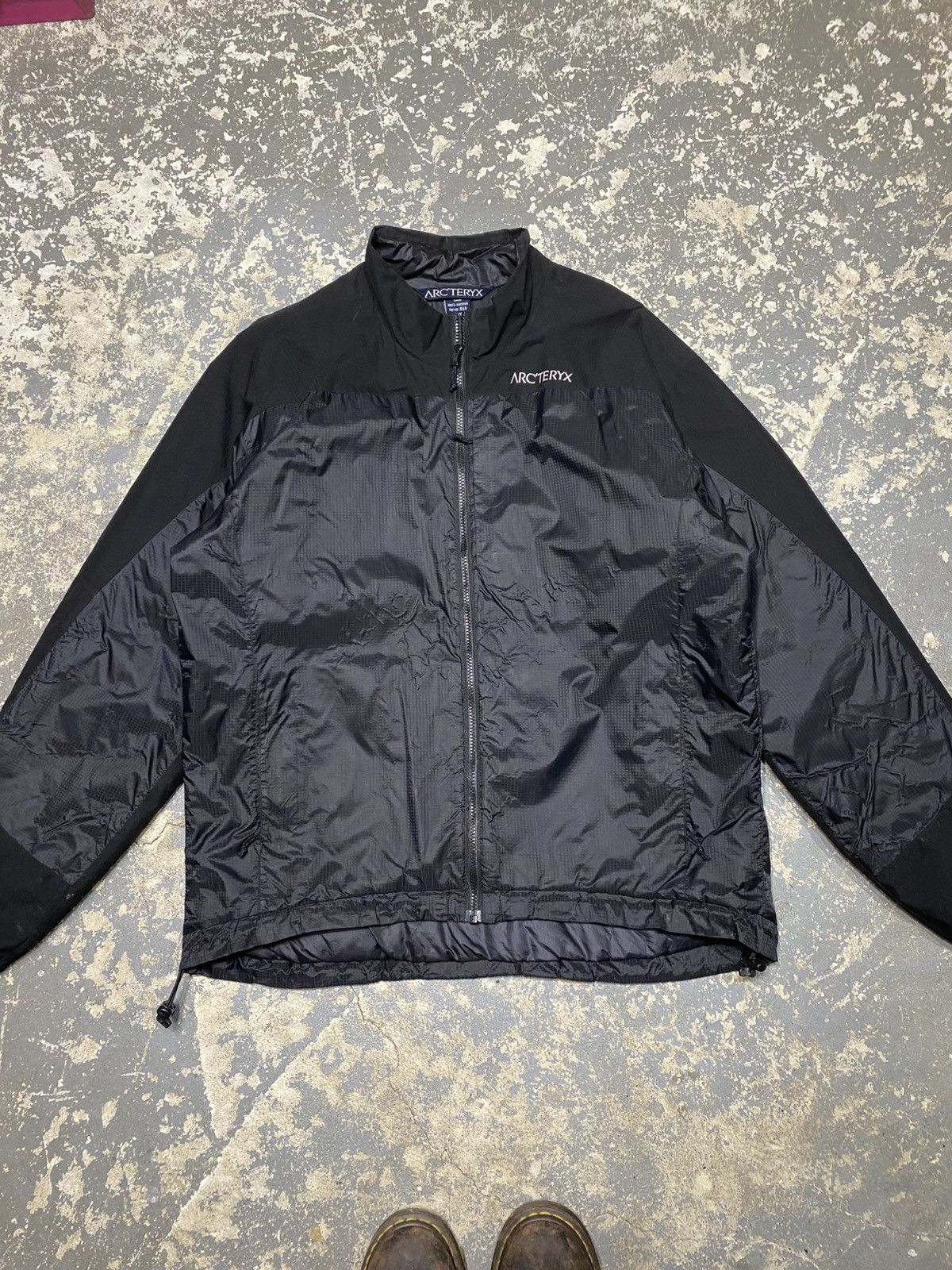 Arc'teryx × Vintage Vintage Arc'teryx PrimaLoft Dryloft Jacket Black Full Zip Size US XL / EU 56 / 4 - 17 Thumbnail