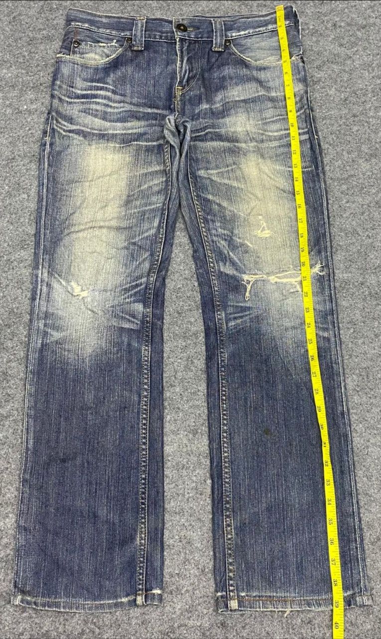 Levi's Vintage Levis 511 Slim Distressed Denim Size US 33 - 3 Thumbnail