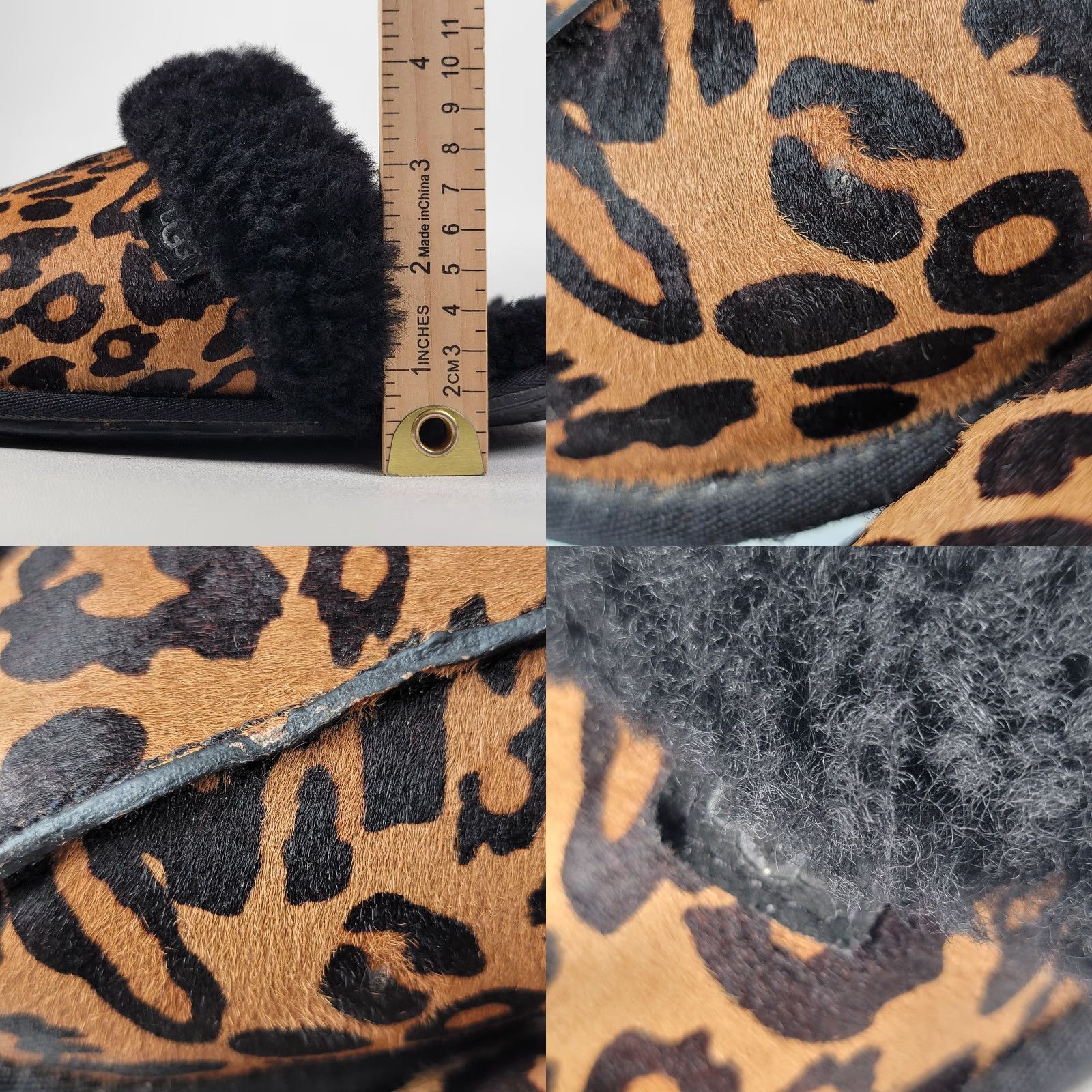 Ugg UGG Scuffette ll panther print slippers Size 8 Size 28" / US 6 / IT 42 - 8 Thumbnail
