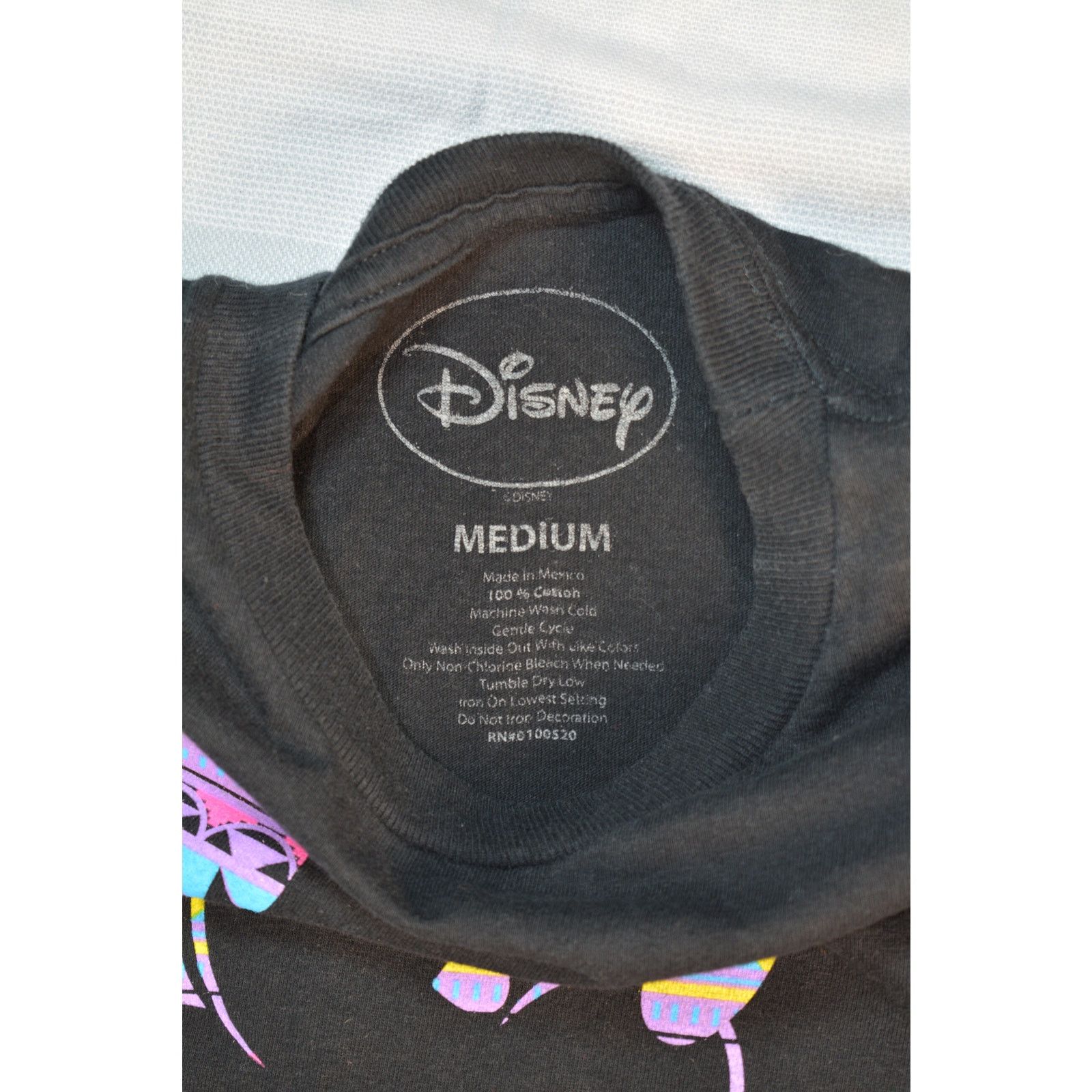 Disney Disney Mickey Mouse black t-shirt Size US M / EU 48-50 / 2 - 2 Thumbnail