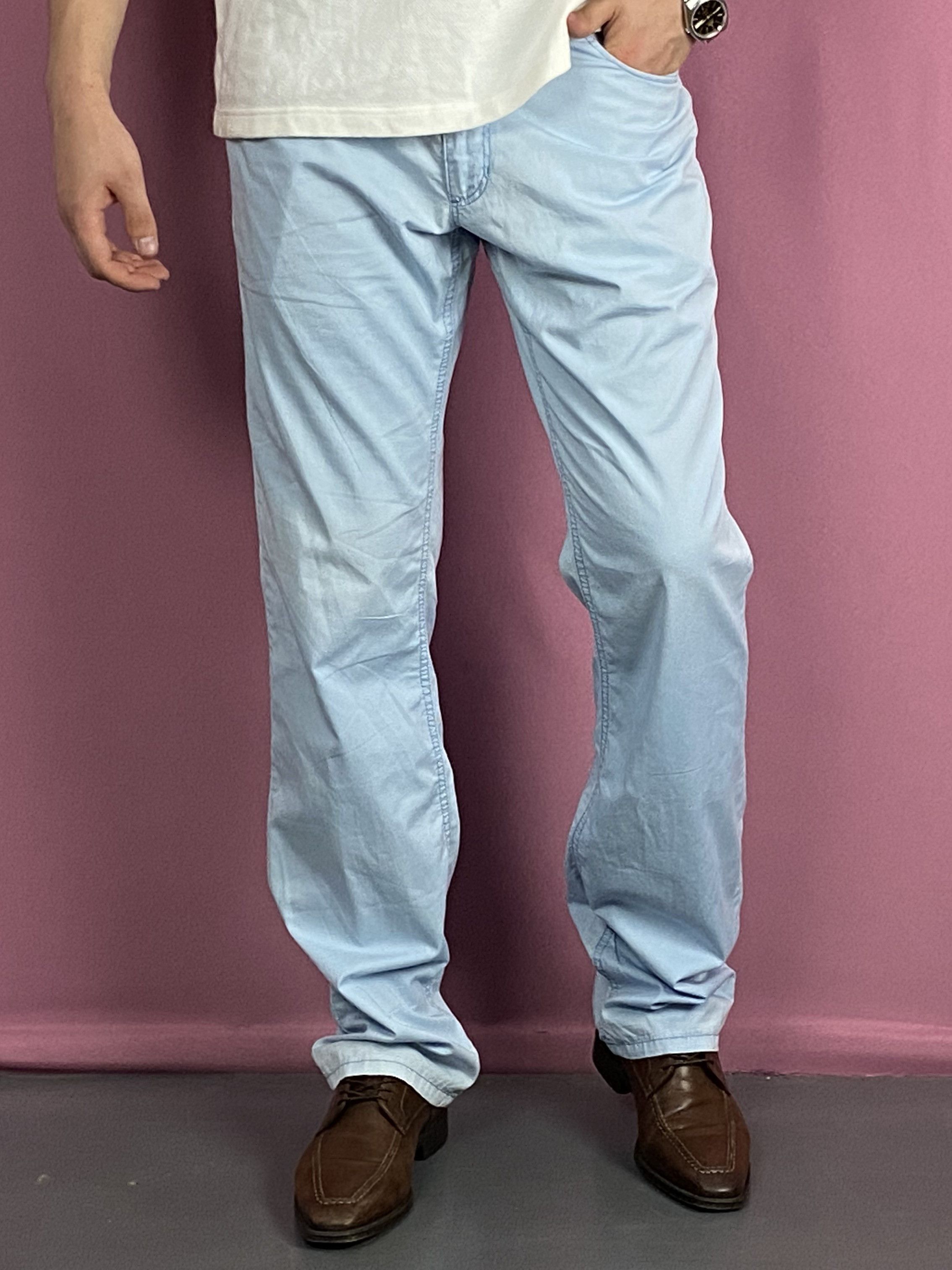 Burberry × Vintage Burberry Vintage Men's Chino Pants - L Size US 44 / EU 60 - 3 Thumbnail
