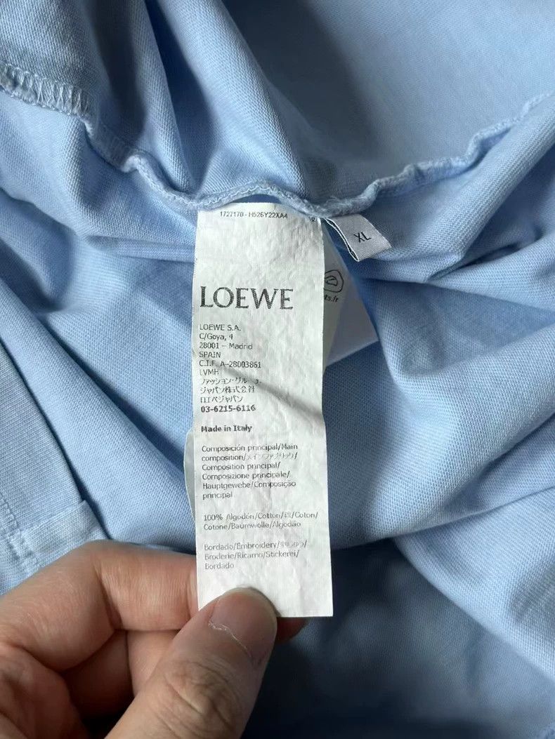Loewe loewe Embroidered logo short sleeve 2506-Nextarrow Size US XL / EU 56 / 4 - 4 Thumbnail