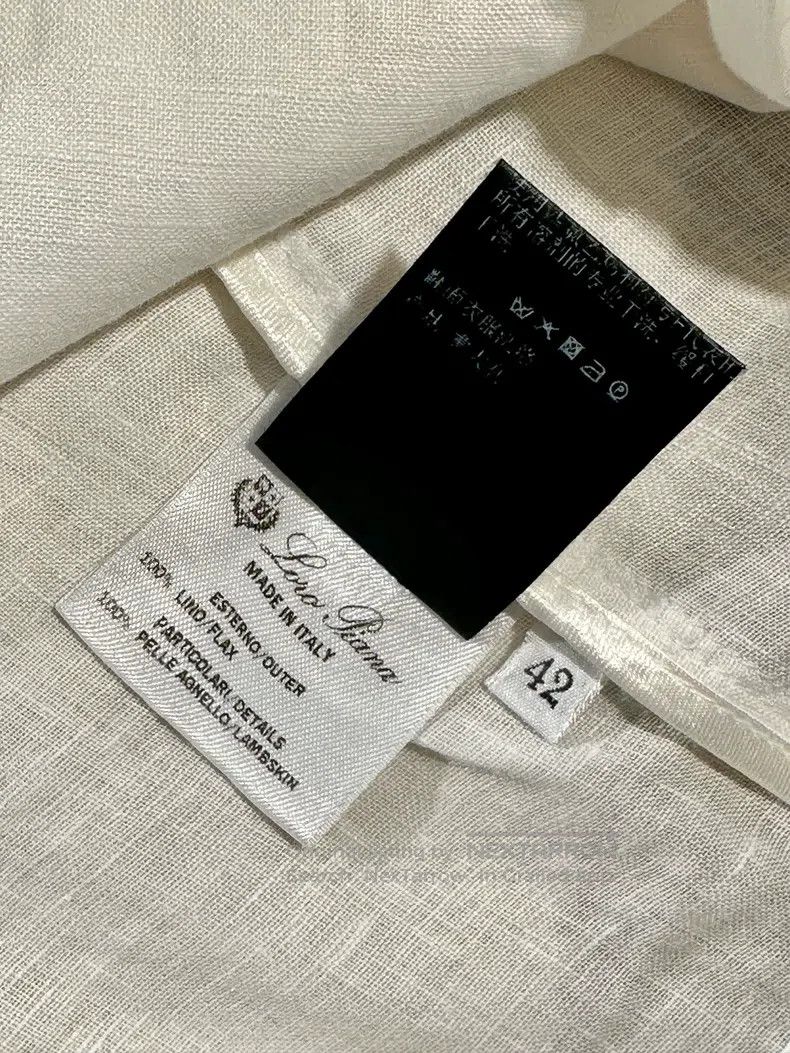 Loro Piana Loro Piana Traveleller Series Traveler Linen Jacket, Women Size S / US 4 / IT 40 - 9 Thumbnail