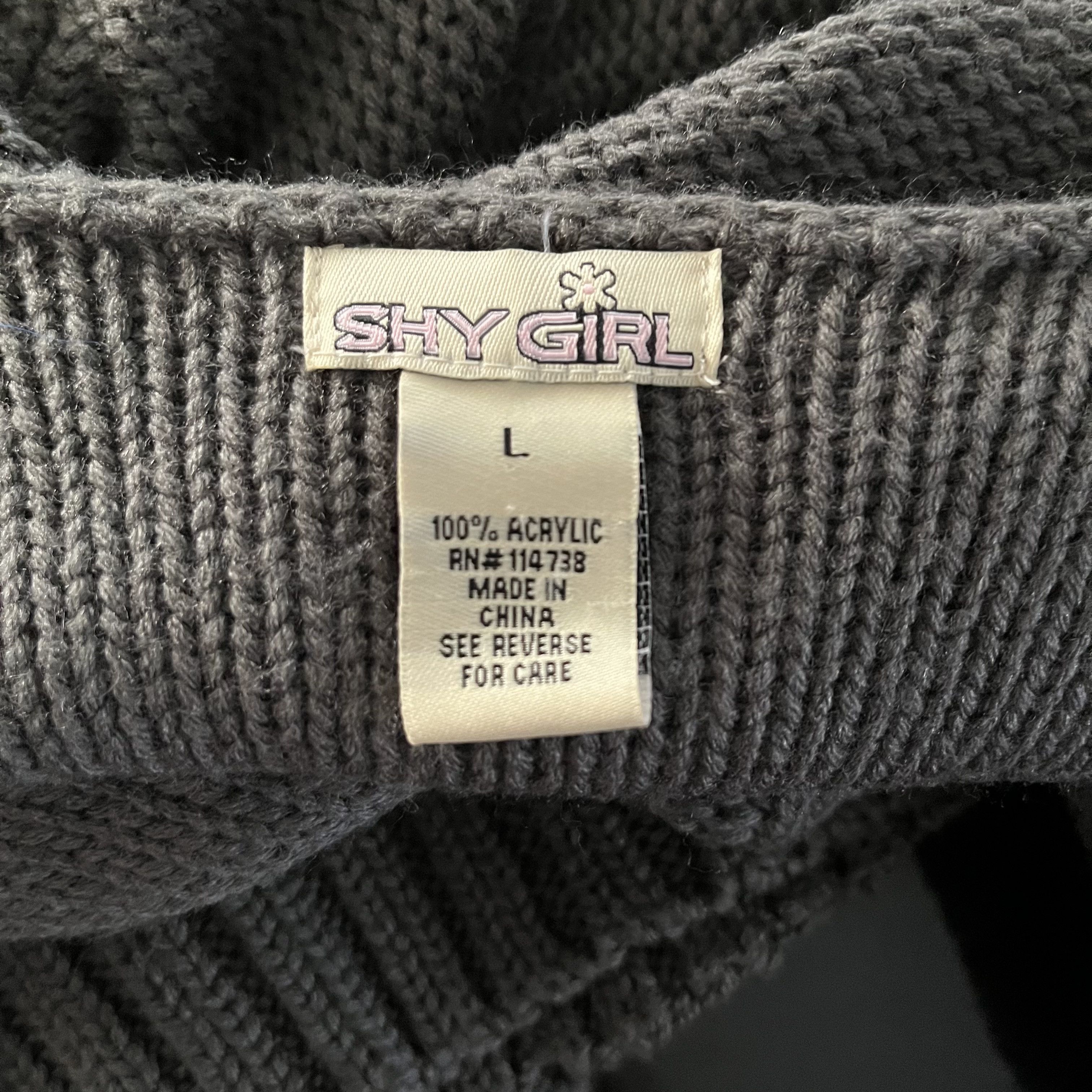 Other Y2K Shy Girl 2 Piece Cowl Cardigan size L Size L / US 10 / IT 46 - 7 Thumbnail