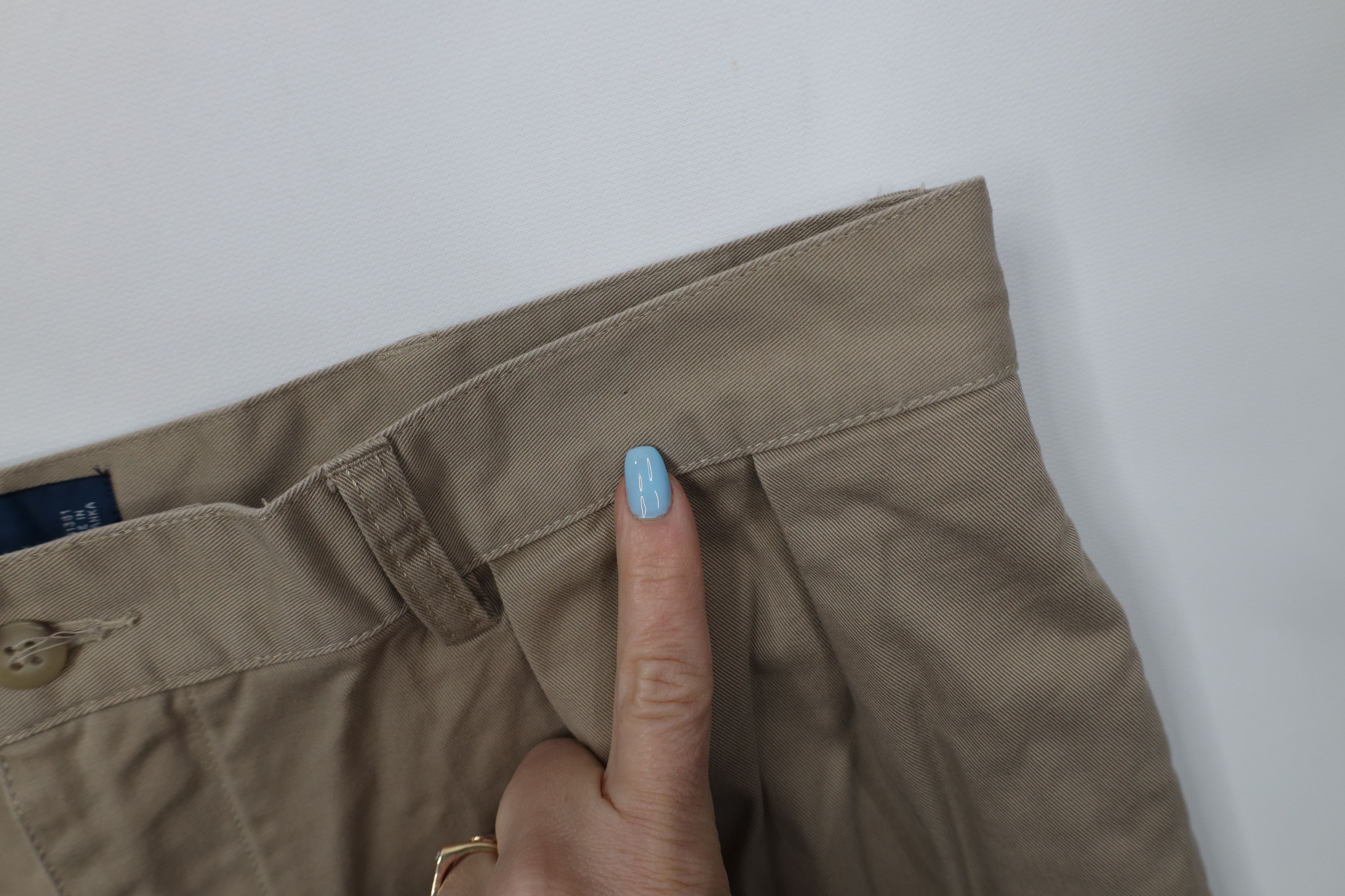 Polo Ralph Lauren Vintage 90s Ralph Lauren Above Knee Chino Shorts Beige Size US 36 / EU 52 - 5 Thumbnail