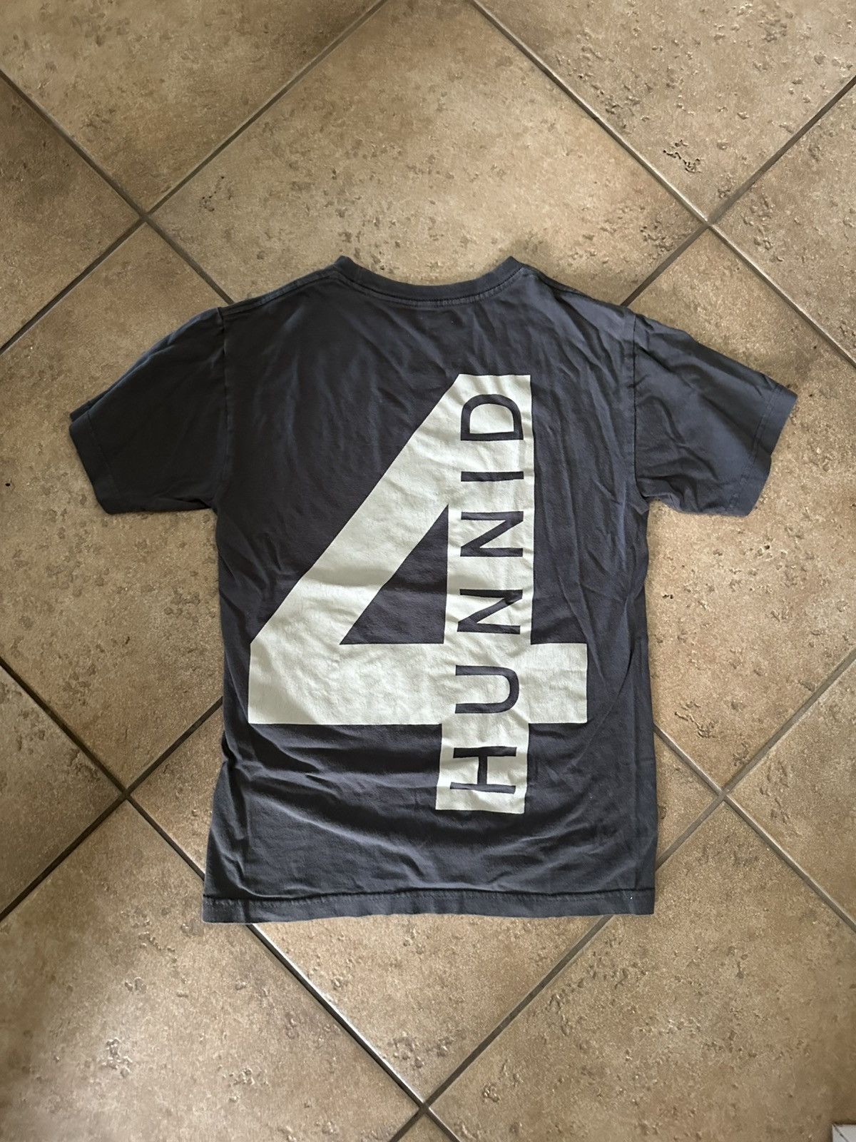4HUNNID Dark Grey 4HUNNID Tee Size US S / EU 44-46 / 1 - 3 Thumbnail