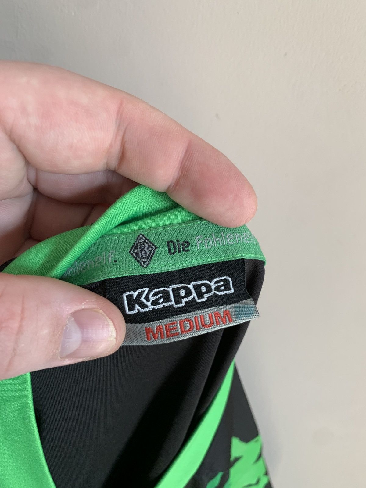 Kappa Borussia Monchengladbach Third Football Shirt Kappa Soccer M Size US M / EU 48-50 / 2 - 7 Thumbnail
