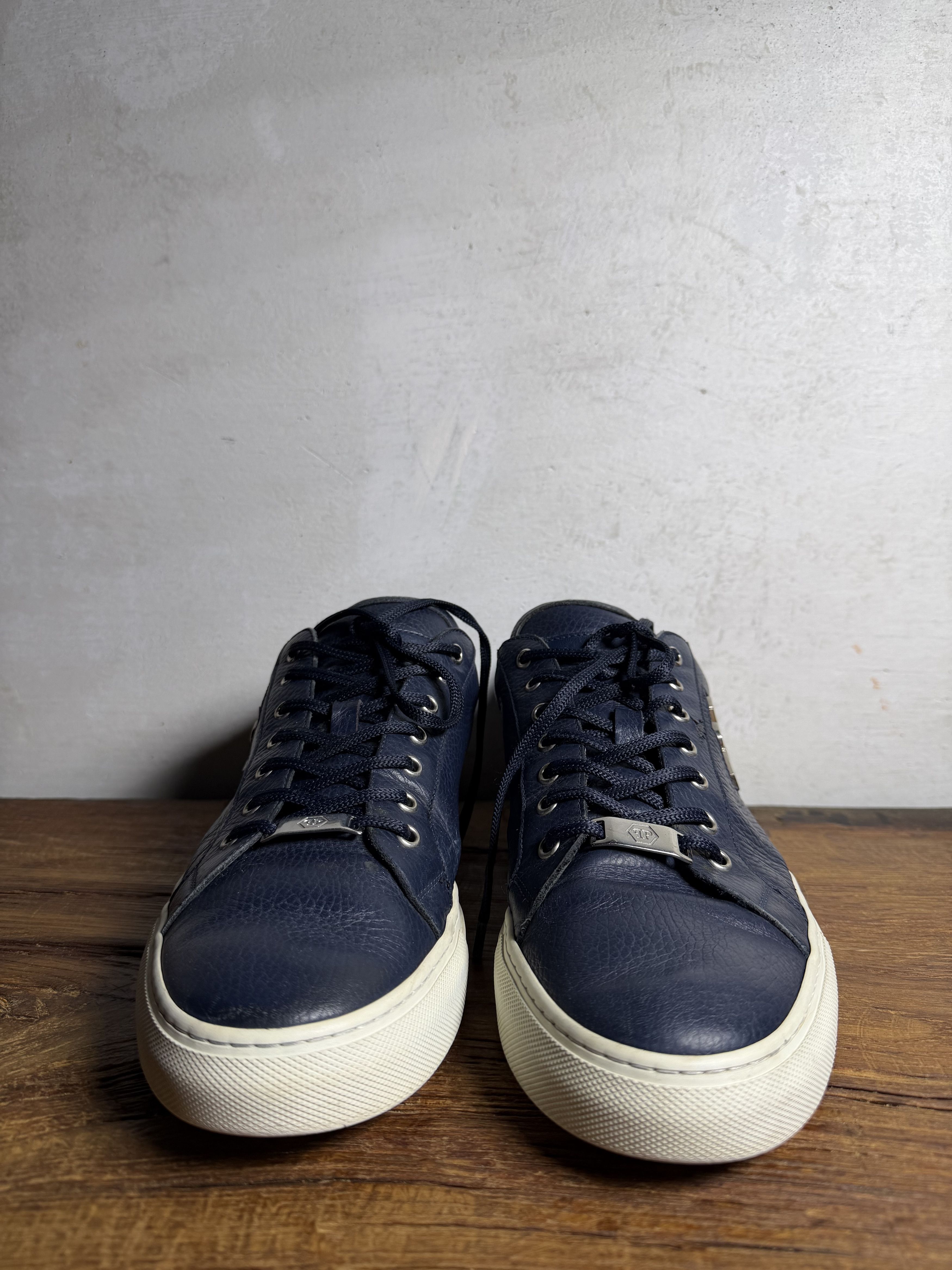 Philipp Plein Phillip Plein Lo-Top Sneakers PP1978 Size US 12 / EU 45 - 9 Thumbnail