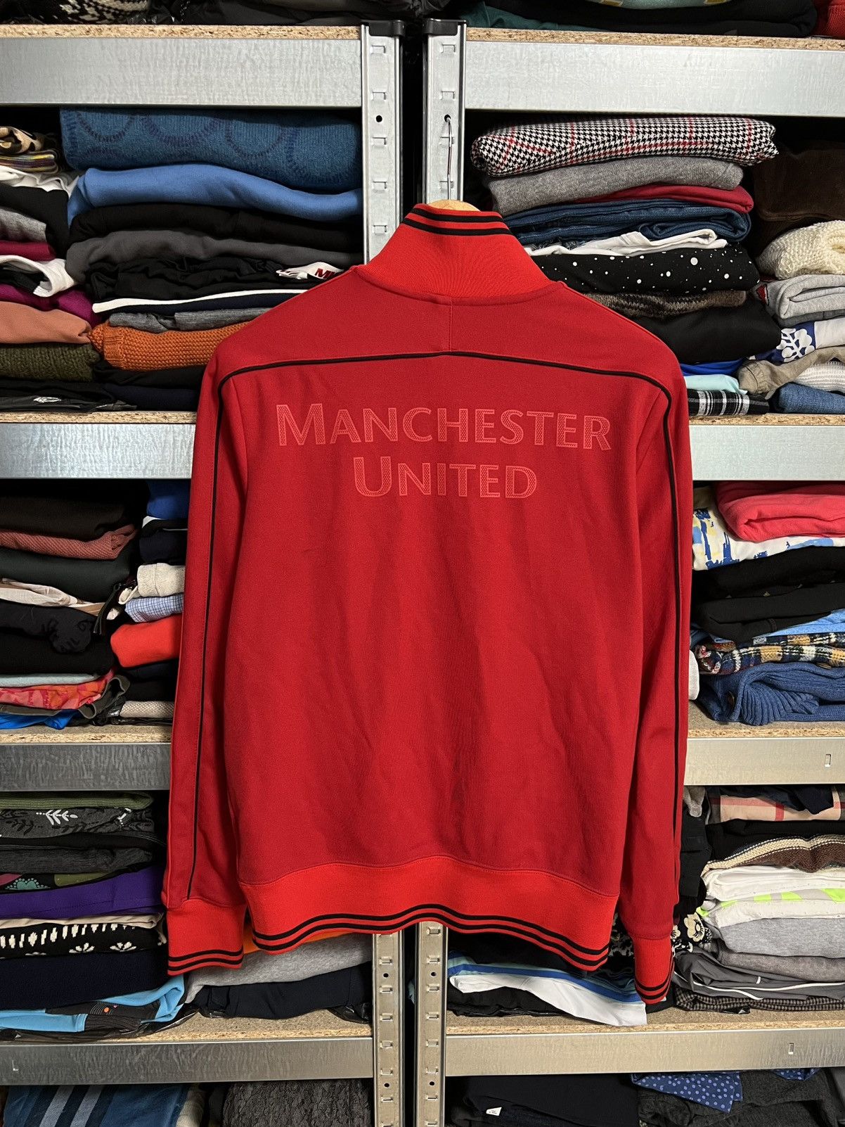 Nike Nike Manchester United 2012 Football Soccer Track Top Jacket Size US M / EU 48-50 / 2 - 3 Thumbnail