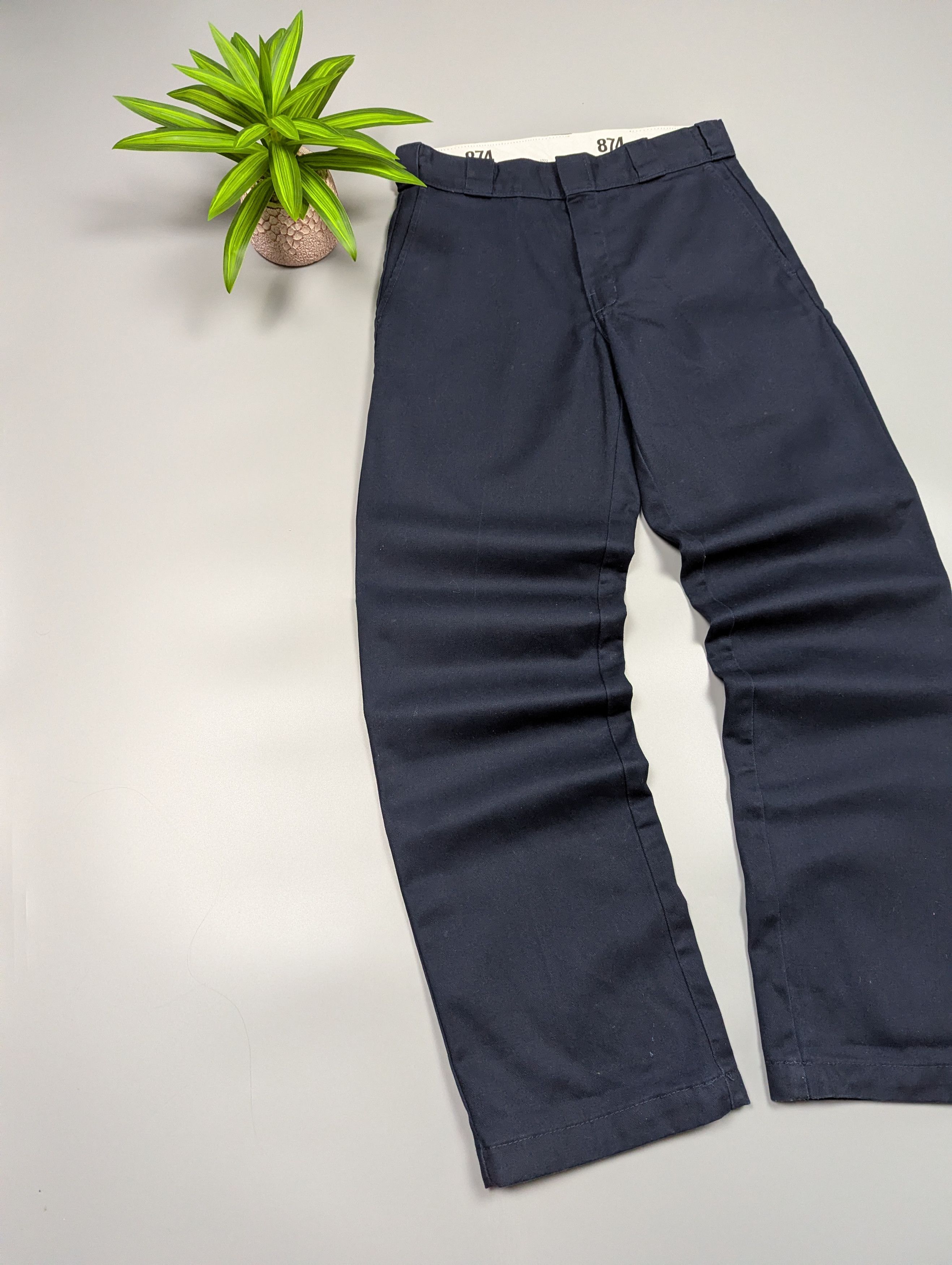 Dickies Dickies 874 Navy Blue VTG Pants Original Straight Fit W30 Size US 30 / EU 46 - 11 Thumbnail