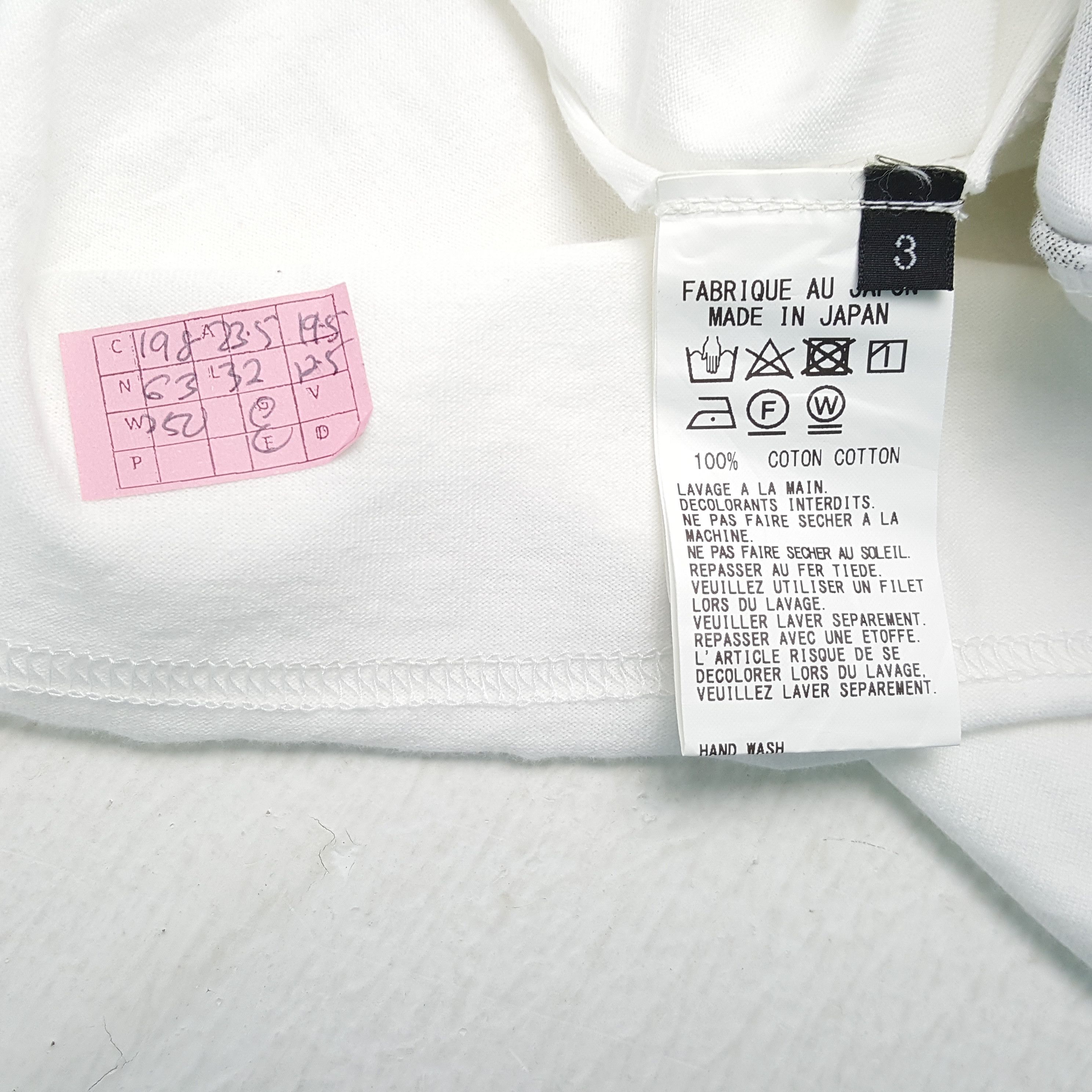 Yohji Yamamoto YOHJI YAMAMOTO Designer Tshirt Rare Design Fashion Style Size US XL / EU 56 / 4 - 4 Thumbnail