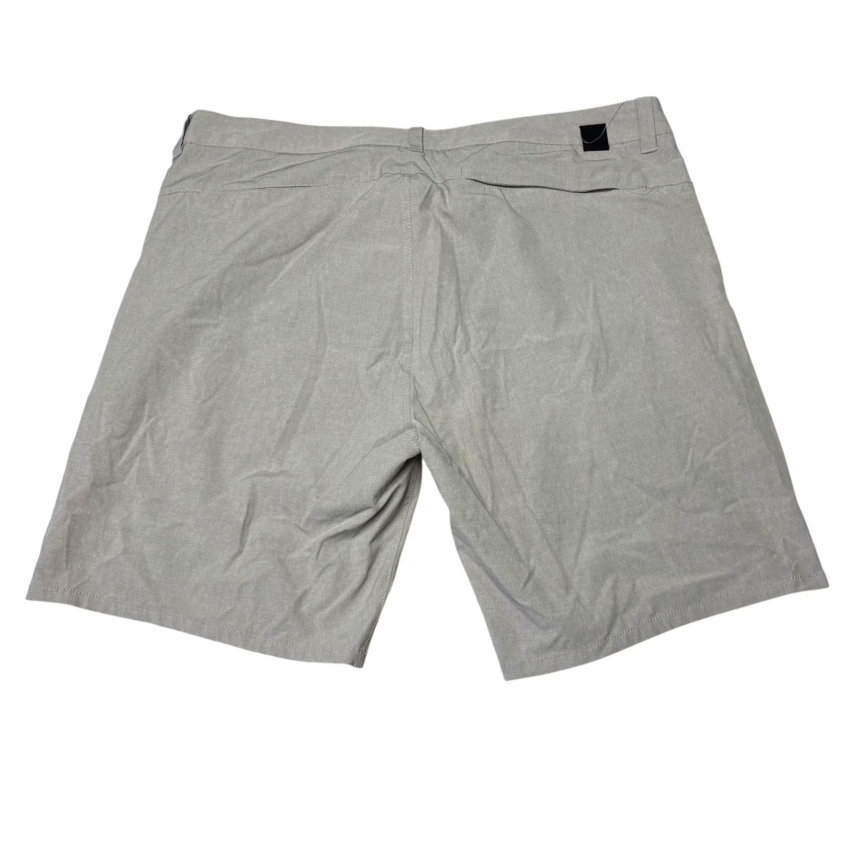 Vuori Vuori Aim Shorts Mens W38xL8 Light Grey Performance Chino Hybrid 8 Inch Size US 38 / EU 54 - 6 Thumbnail
