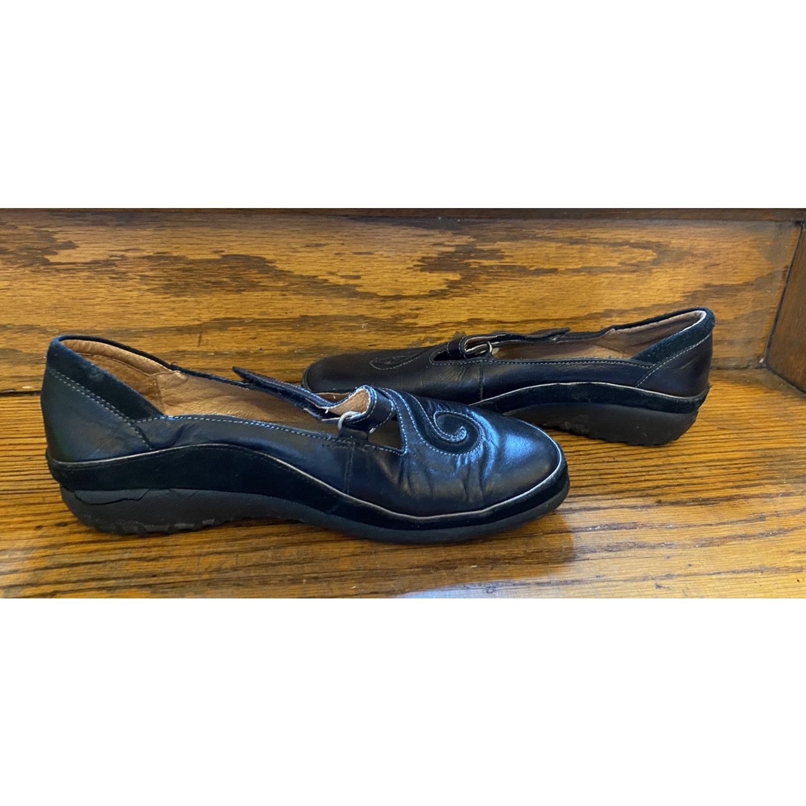 Other Naot Women's Leather Mary Jane Comfort Shoes 39 USA 8-8.5 Size US 8.5 / IT 38.5 - 4 Thumbnail