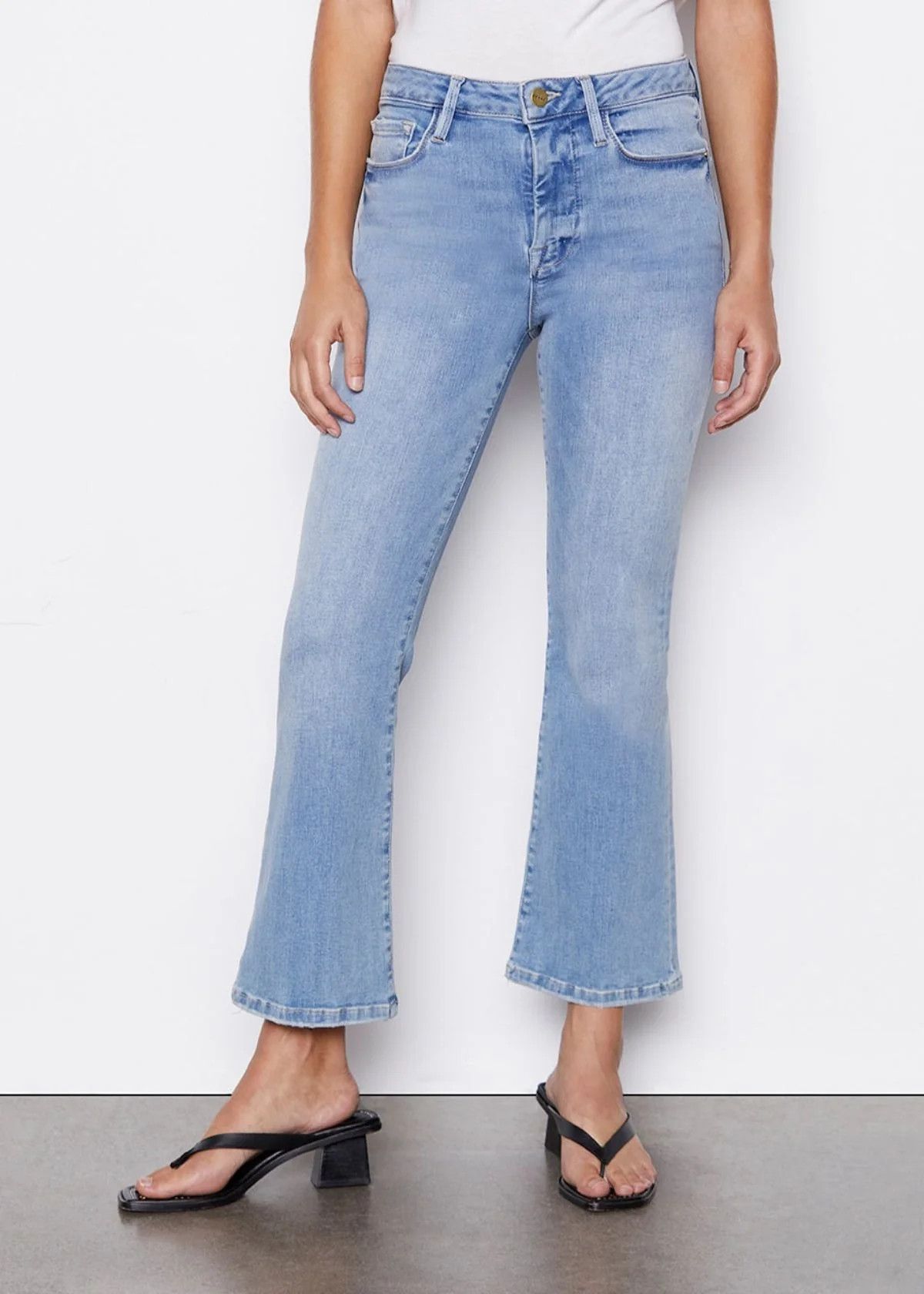 Frame Frame Le one crop mini boot Jeans Size 27" / US 4 / IT 40 - 1 Thumbnail