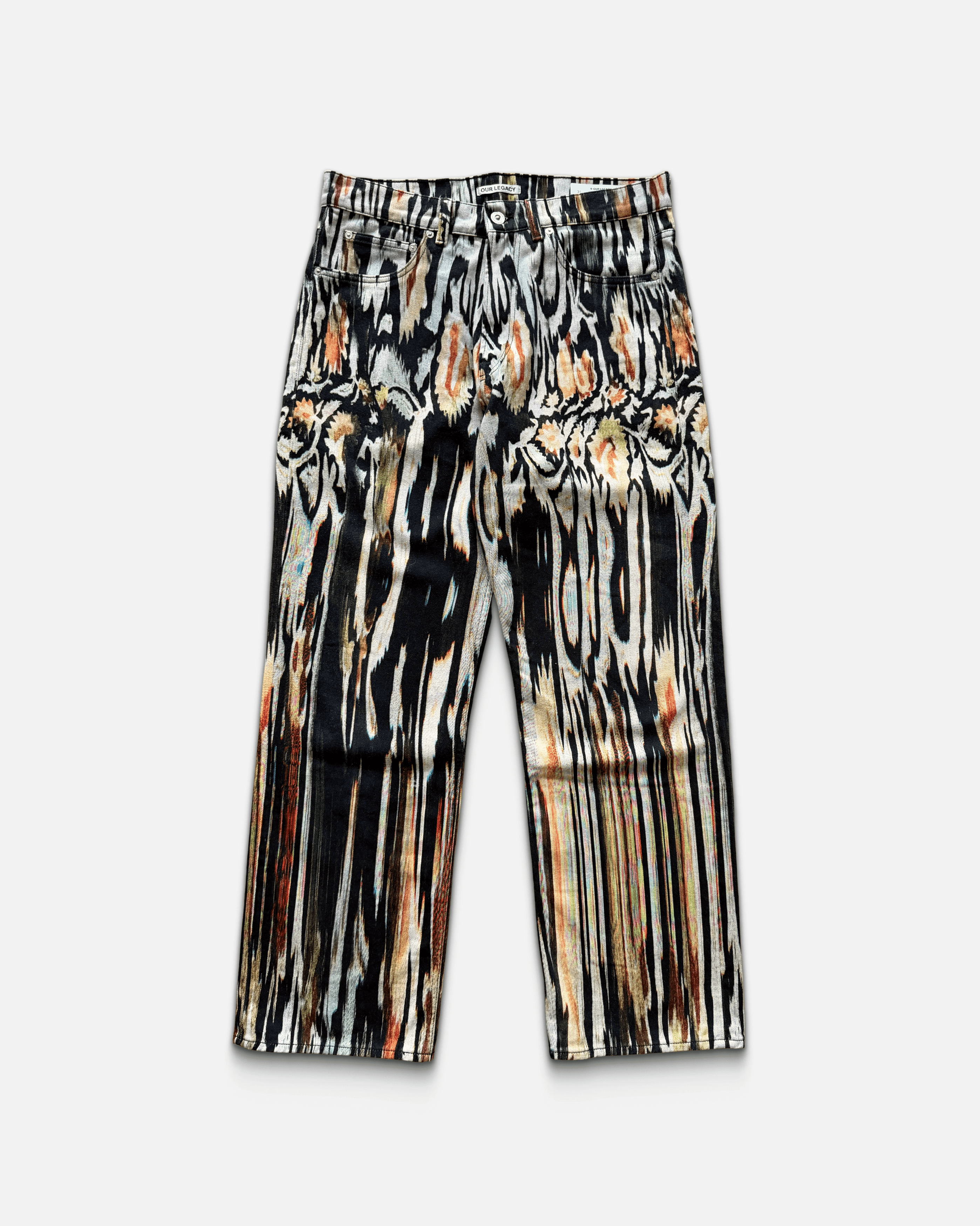 よ*ん様 OUR LEGACY hanabi pants 28 Our Legacy Our Legacy Third Cut Hanabi Print Denim | Grailed